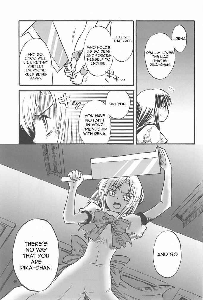 Page 48 Chapter 1 Higurashi no Naku Koro ni - All about the Lyric (Doujinshi)