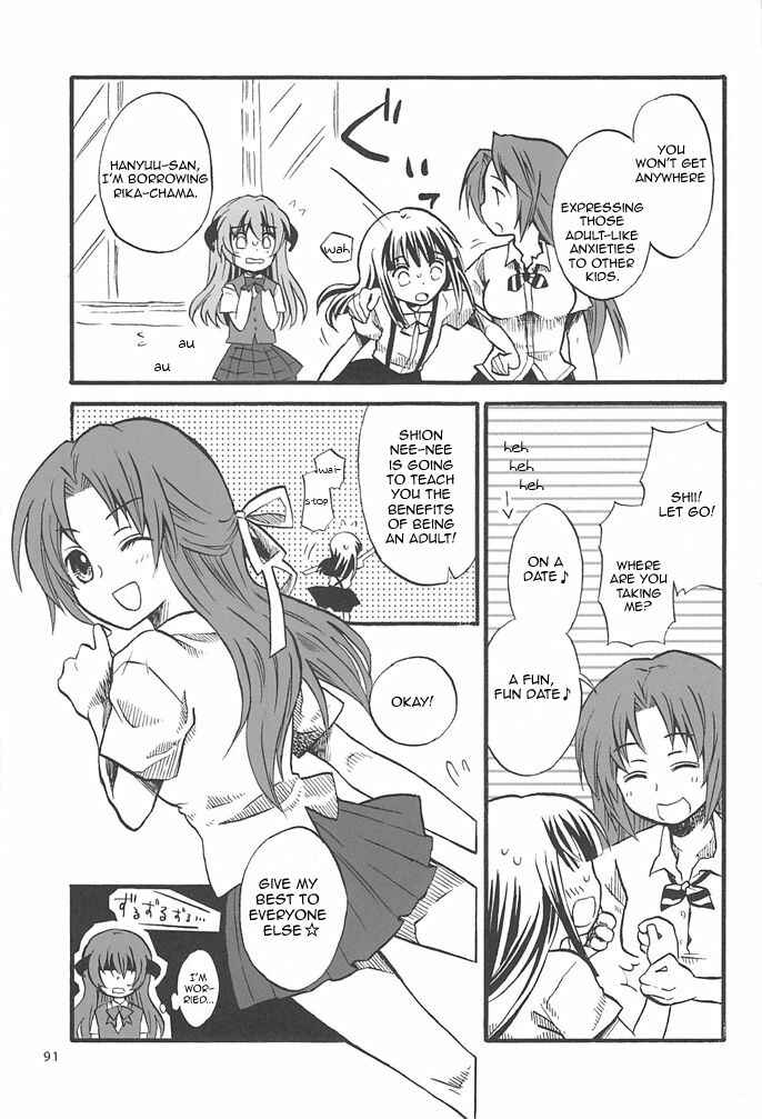 Page 90 Chapter 1 Higurashi no Naku Koro ni - All about the Lyric (Doujinshi)