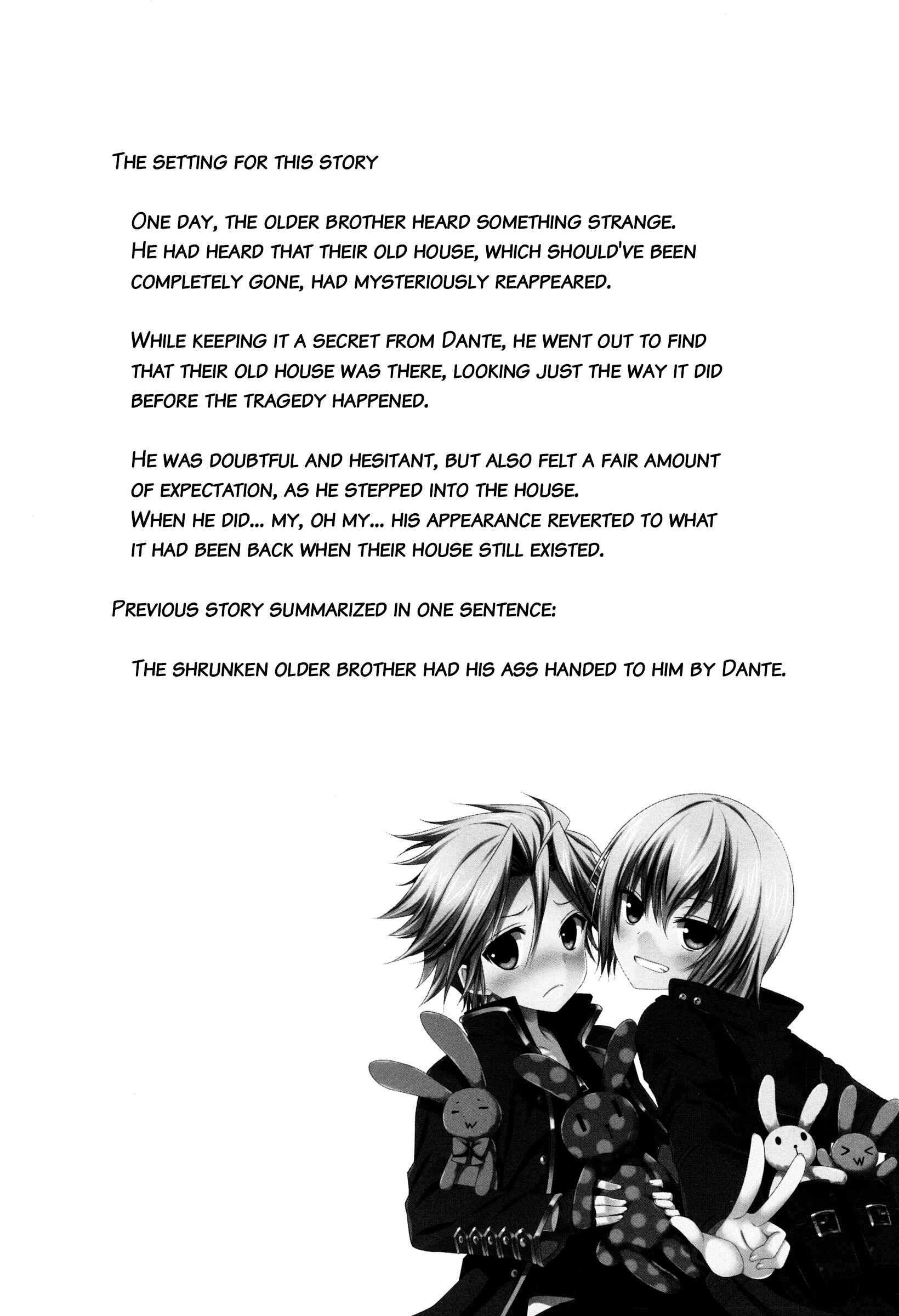 Page 3 Chapter Unknown_5b9d Devil May Cry - Ore no Otouto mo Naze daka Totsuzen Chicchaku Natte Shimattan daga. (Doujinshi)