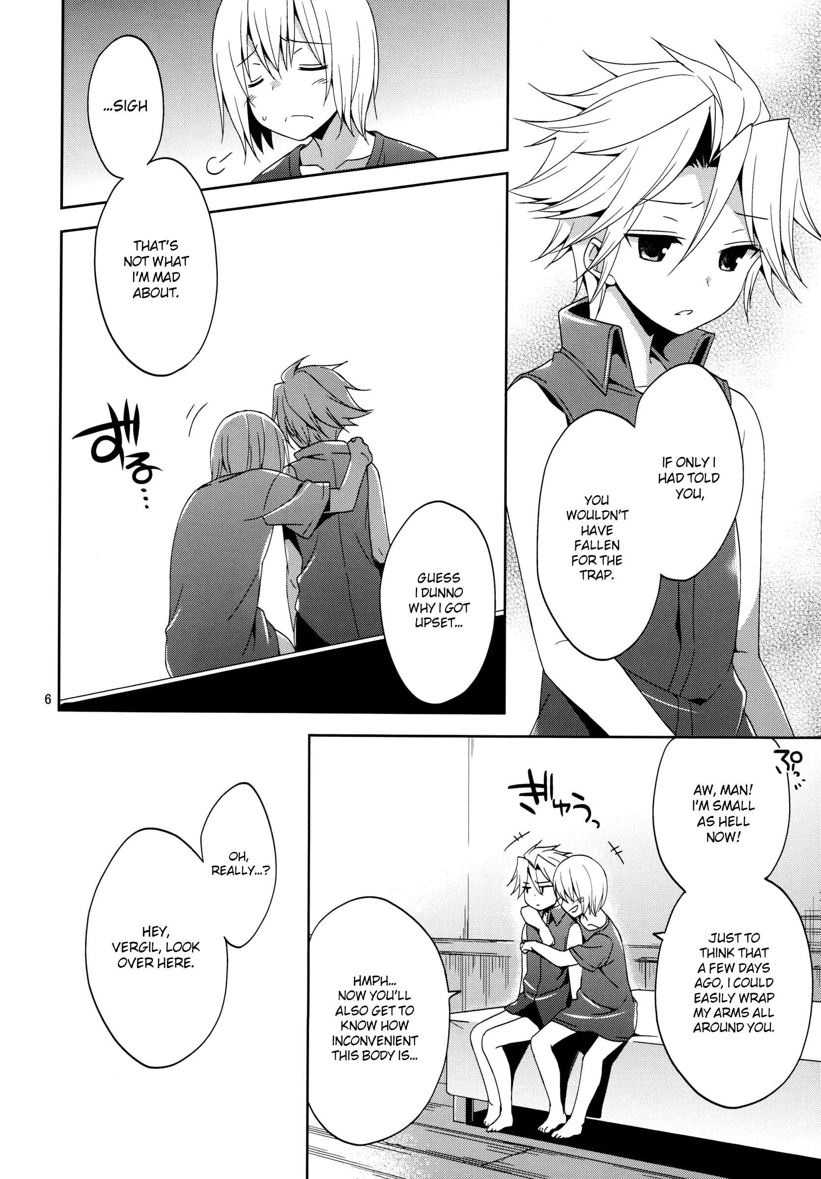 Page 5 Chapter Unknown_5b9d Devil May Cry - Ore no Otouto mo Naze daka Totsuzen Chicchaku Natte Shimattan daga. (Doujinshi)
