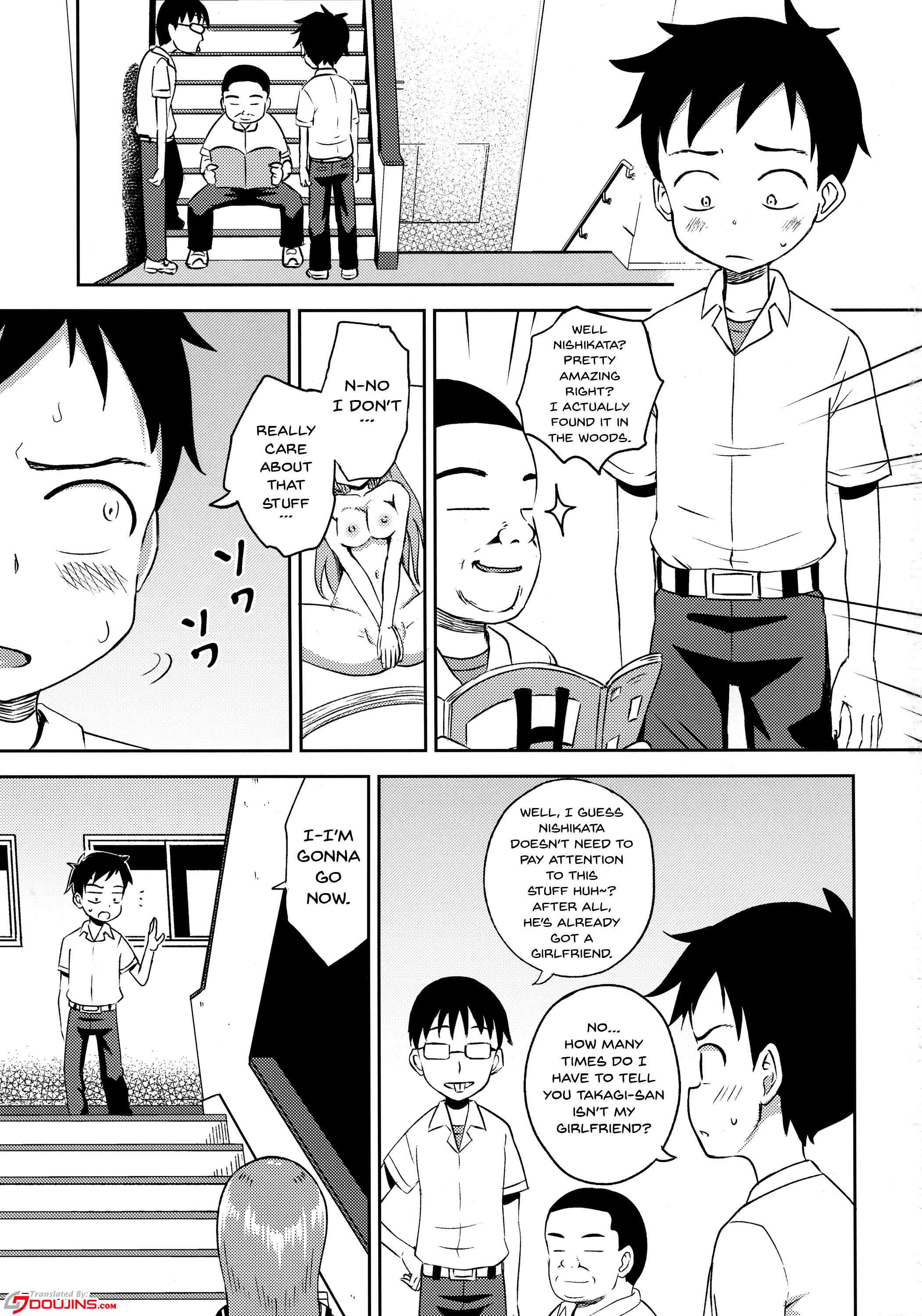 Page 2 Chapter Unknown_2f1e Karakai Jouzu no Takagi-san - Takagi-san escalate (Doujinshi)
