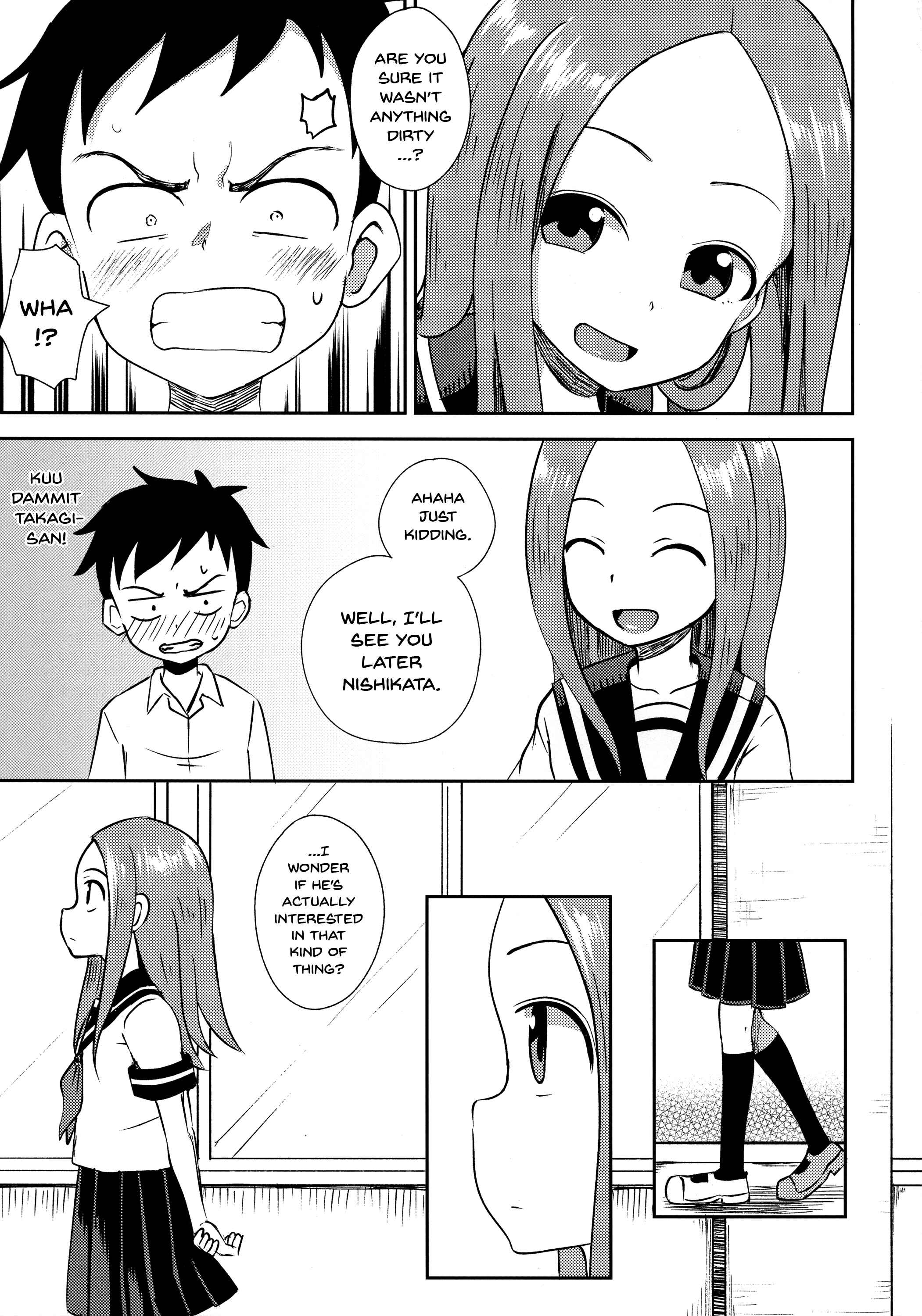 Page 4 Chapter Unknown_2f1e Karakai Jouzu no Takagi-san - Takagi-san escalate (Doujinshi)