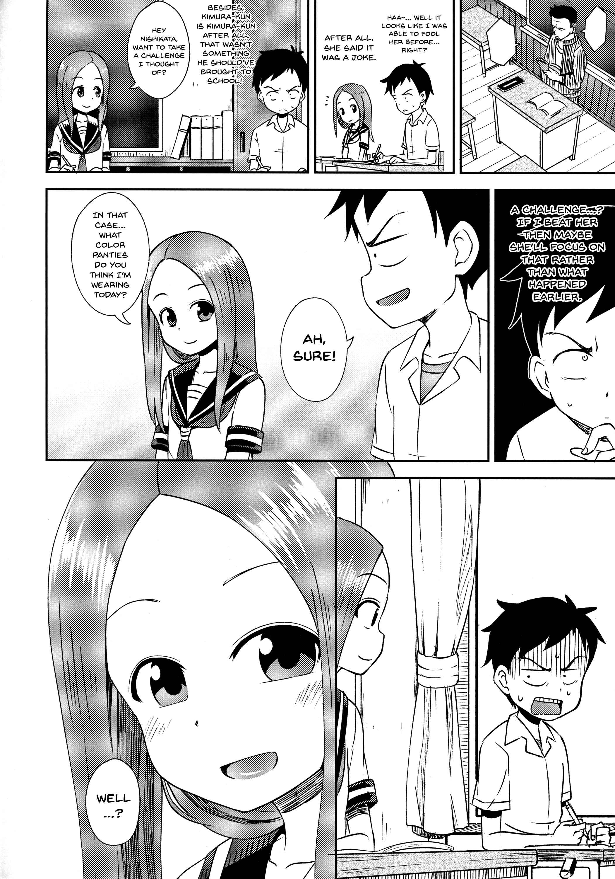 Page 5 Chapter Unknown_2f1e Karakai Jouzu no Takagi-san - Takagi-san escalate (Doujinshi)
