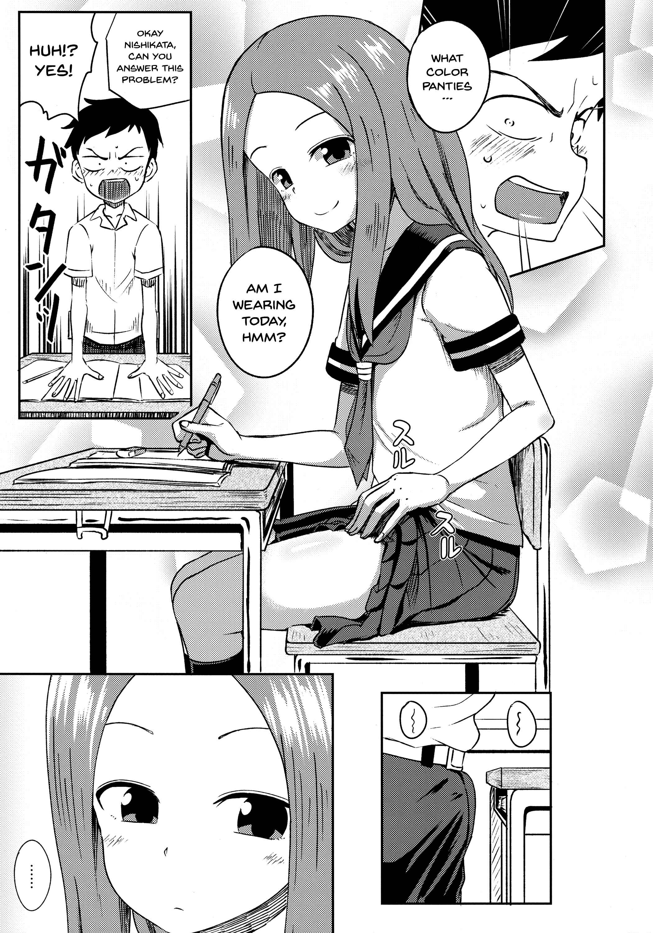 Page 6 Chapter Unknown_2f1e Karakai Jouzu no Takagi-san - Takagi-san escalate (Doujinshi)