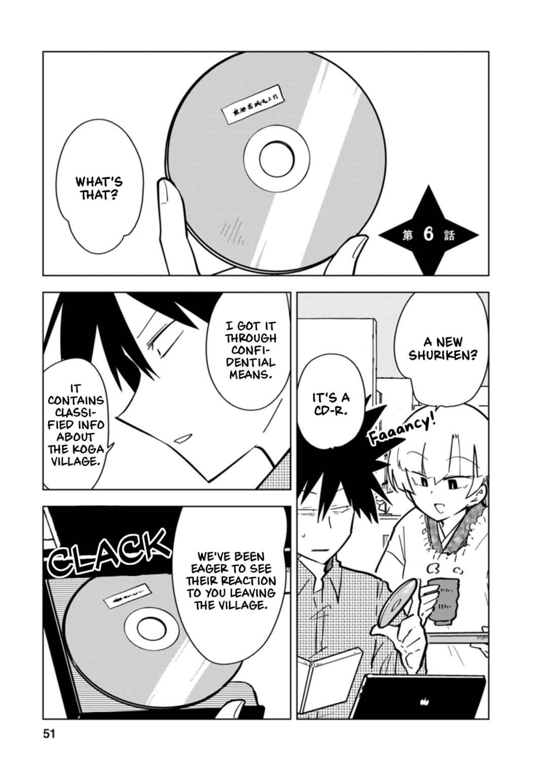 Page 1 Chapter 6 Oshinobi Dousei