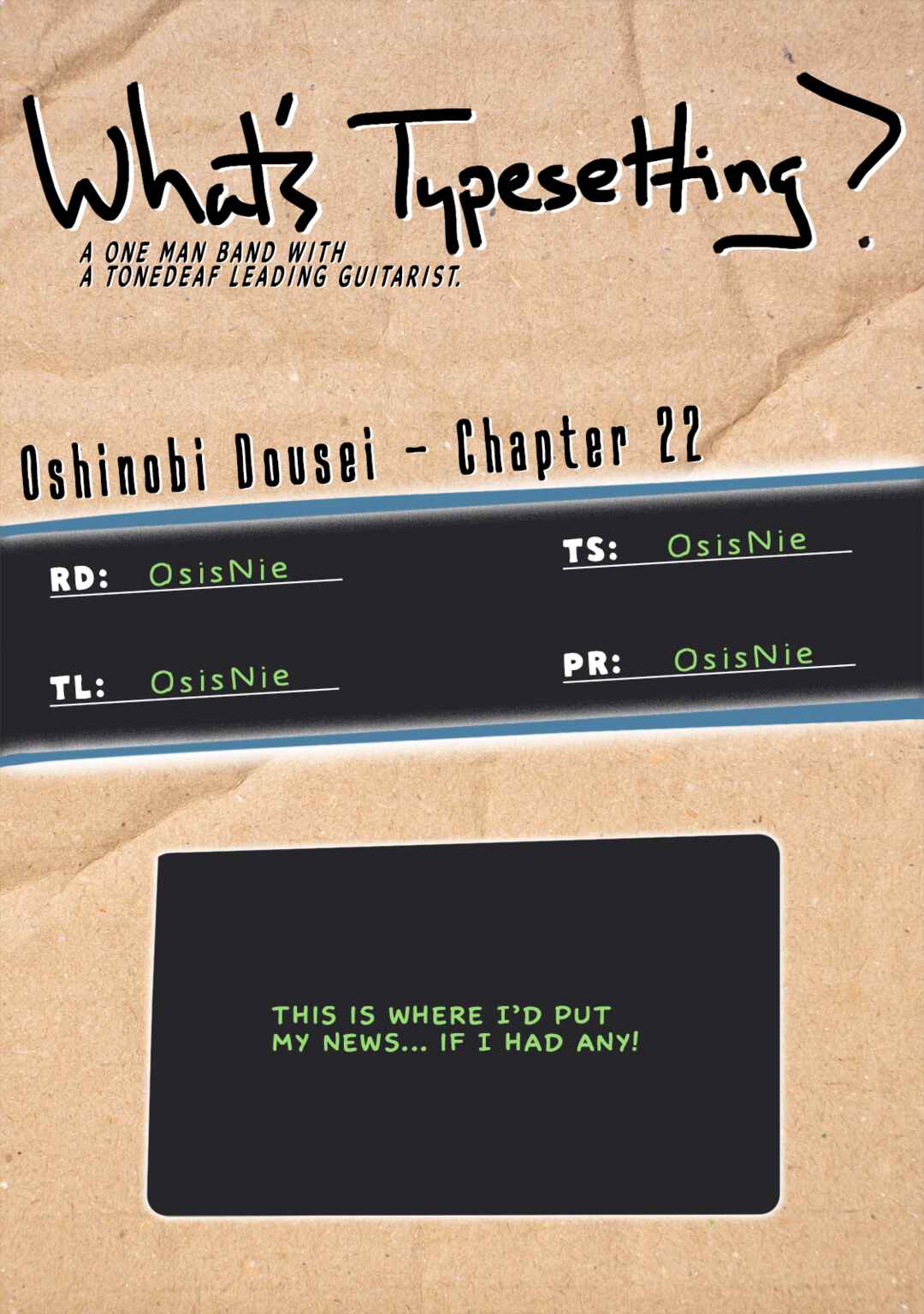 Page 7 Chapter 22 Oshinobi Dousei
