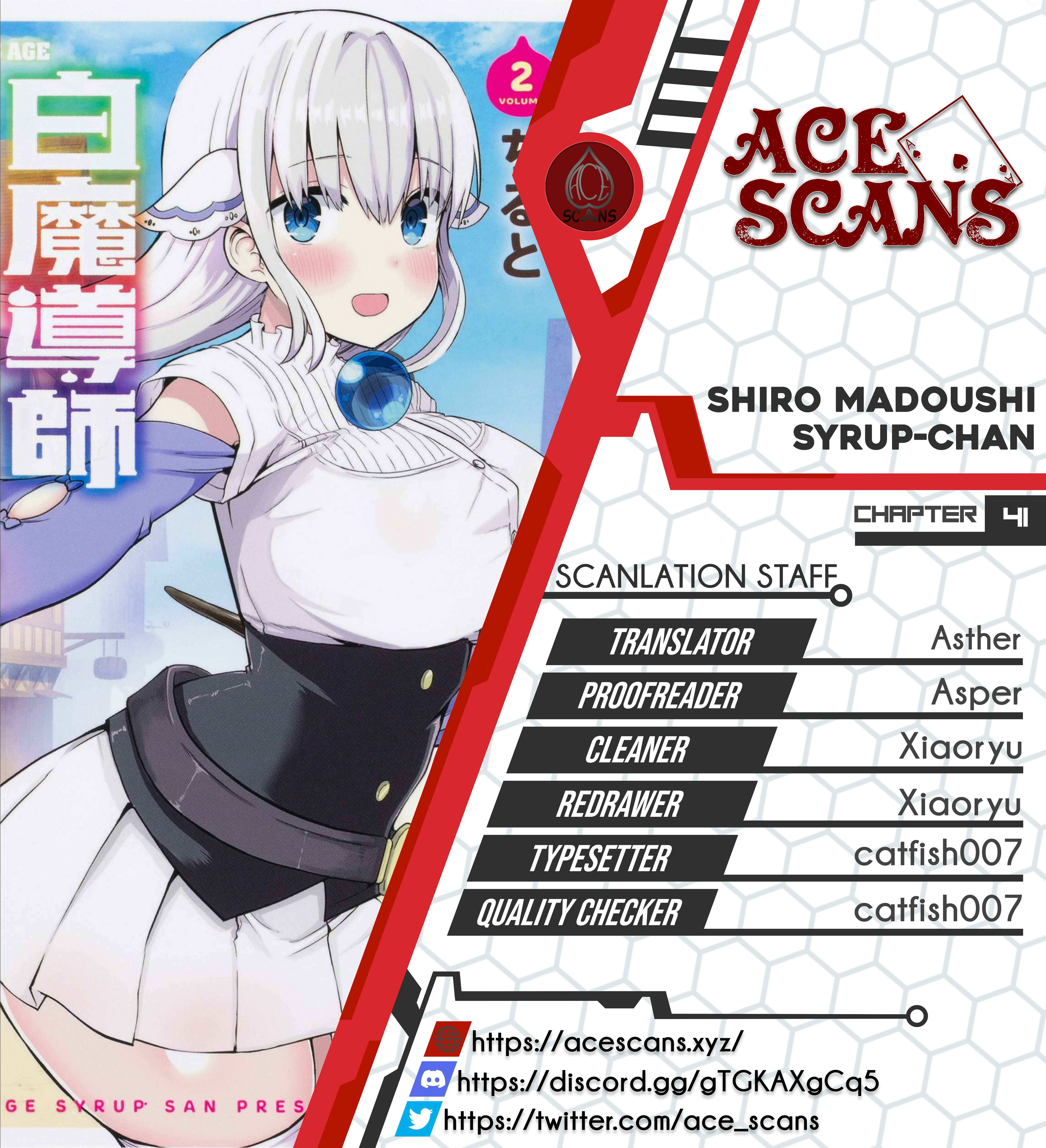 Page 1 Chapter 41 Shiro Madoushi Syrup-san