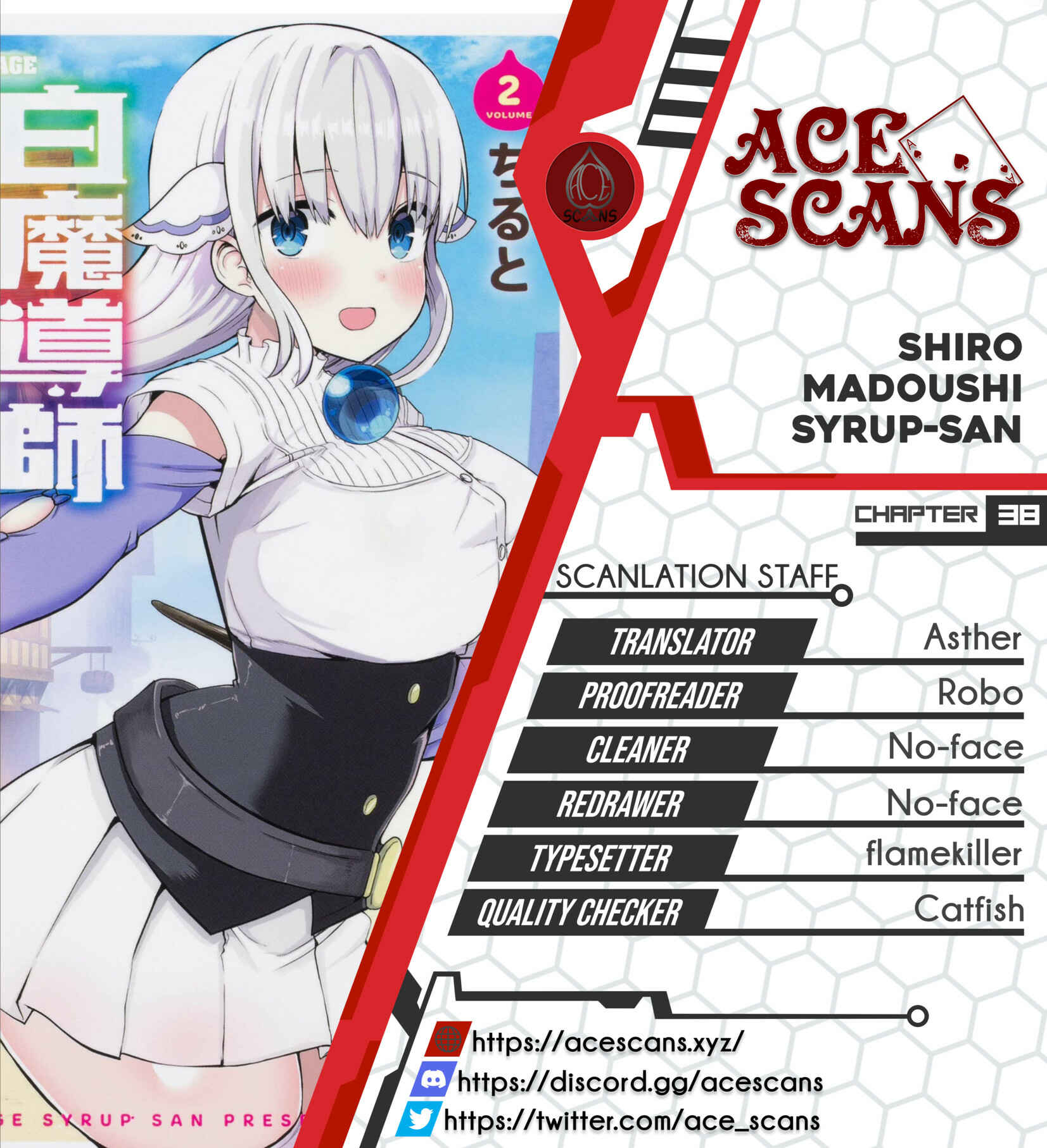 Page 1 Chapter 38 Shiro Madoushi Syrup-san