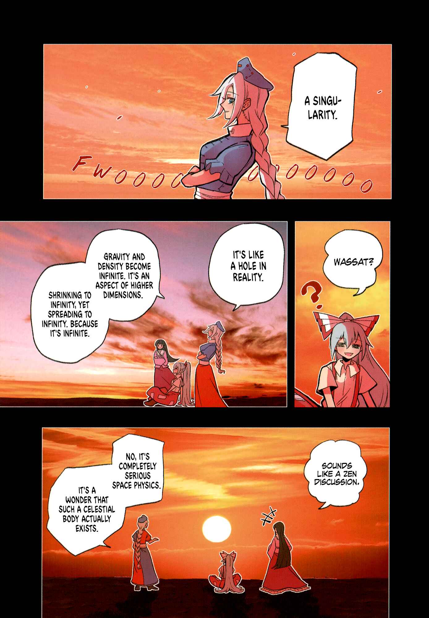 Page 12 Chapter Unknown_e3bd Touhou - The Immortals vs The Black Hole (Doujinshi)