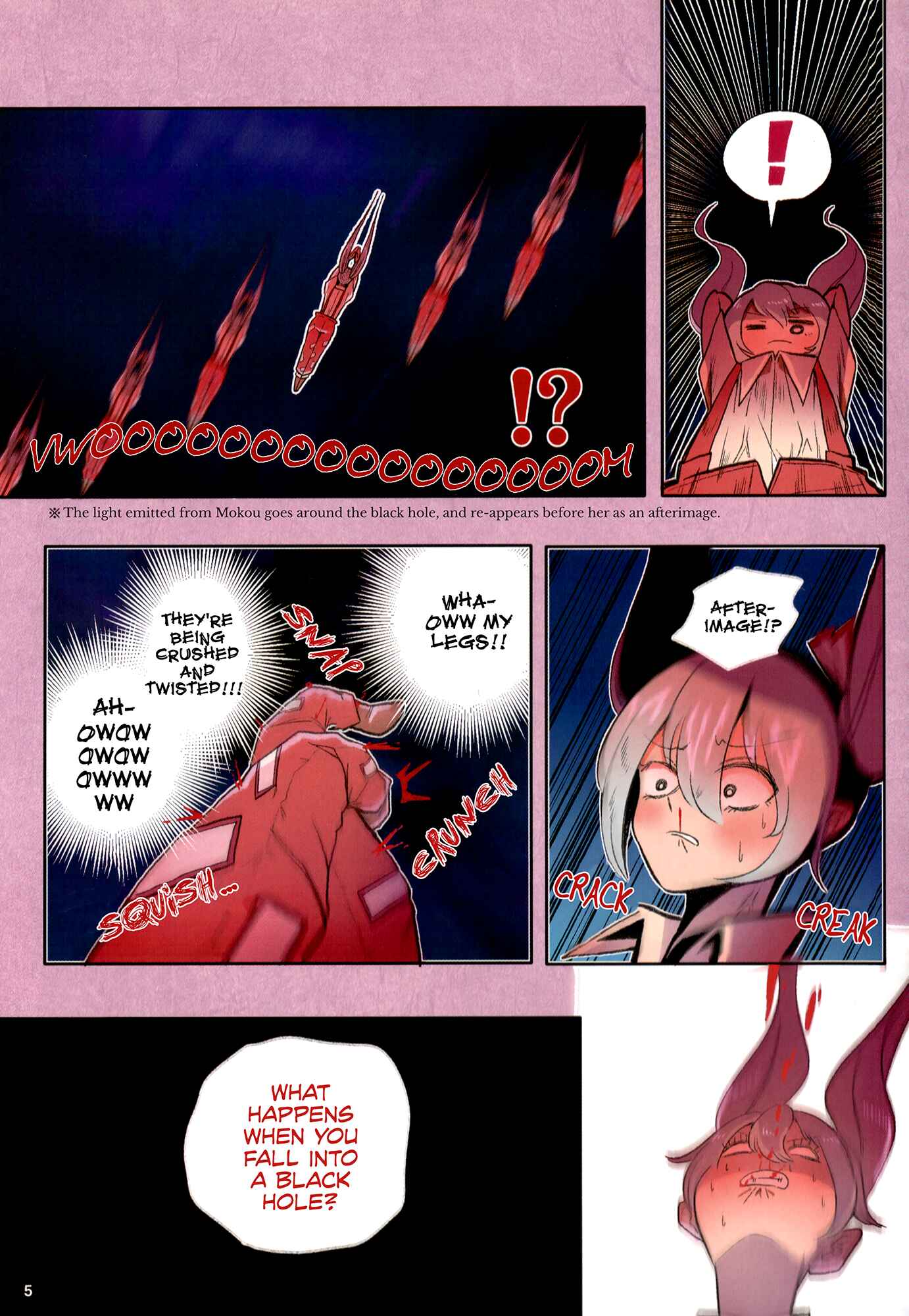 Page 6 Chapter Unknown_e3bd Touhou - The Immortals vs The Black Hole (Doujinshi)