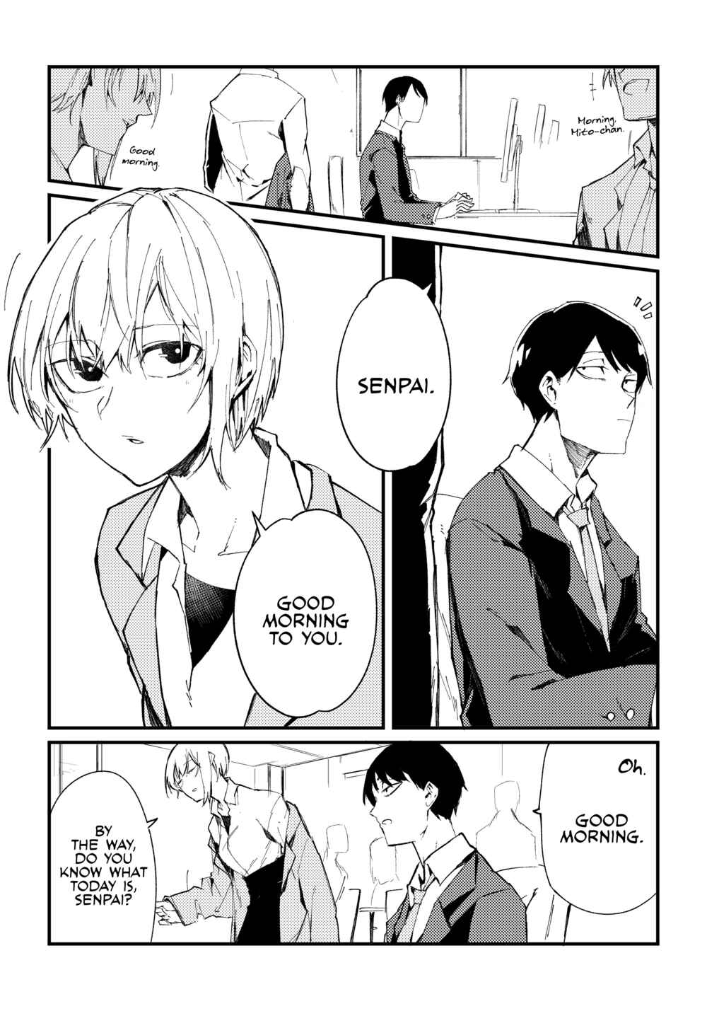 Page 1 Chapter Unknown_afd7 The Story of a Cool Girl Giving Chocolate