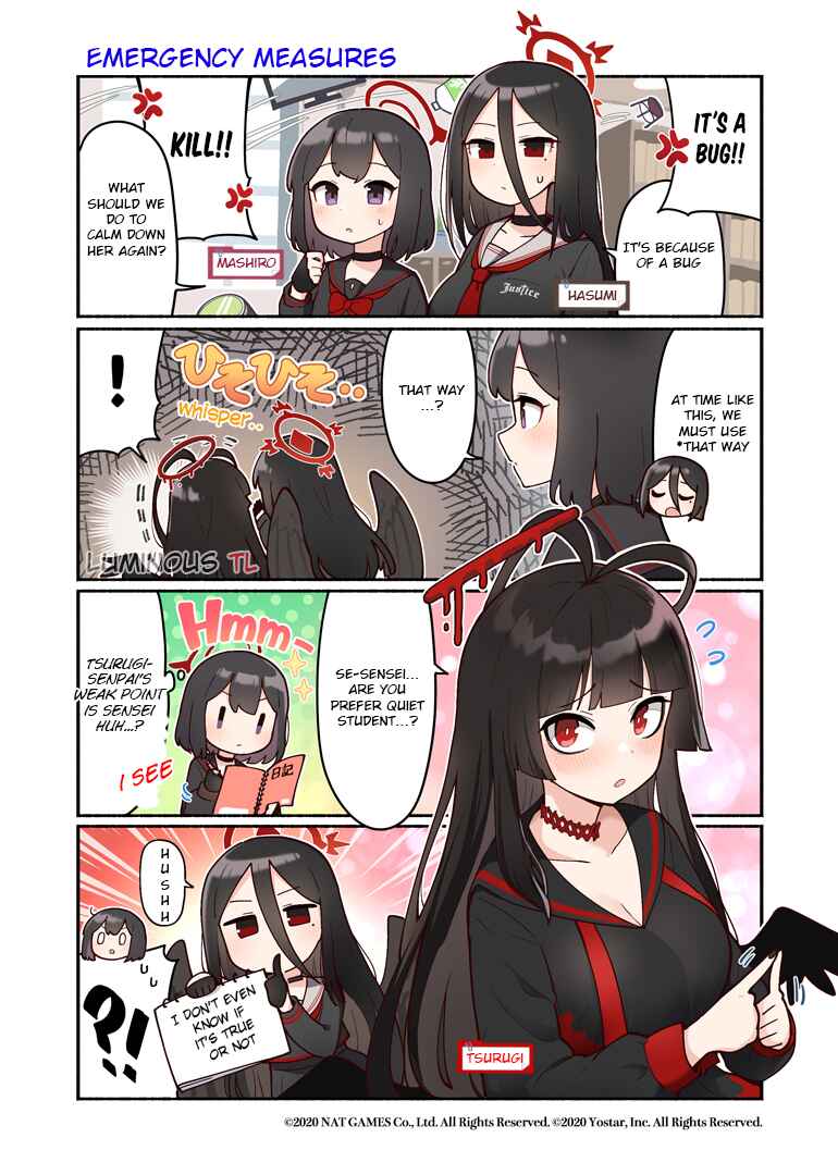 Page 1 Chapter 5 Blue Archive! (Japan)