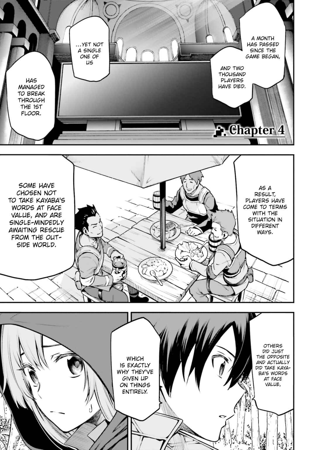 Page 1 Chapter 4 Sword Art Online: Re:Aincrad