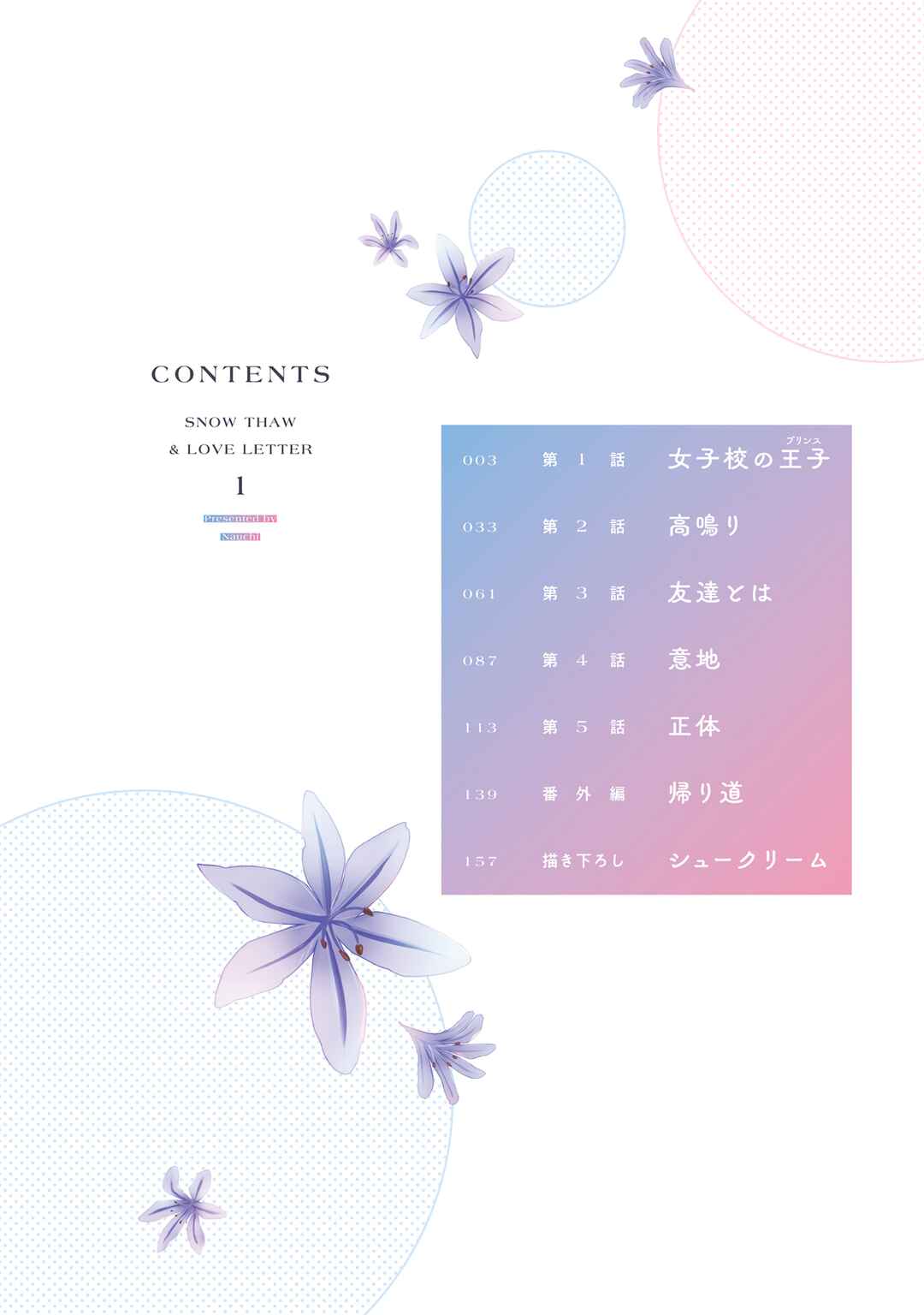 Page 3 Chapter 5.6 Yukidoke to Agapanthus