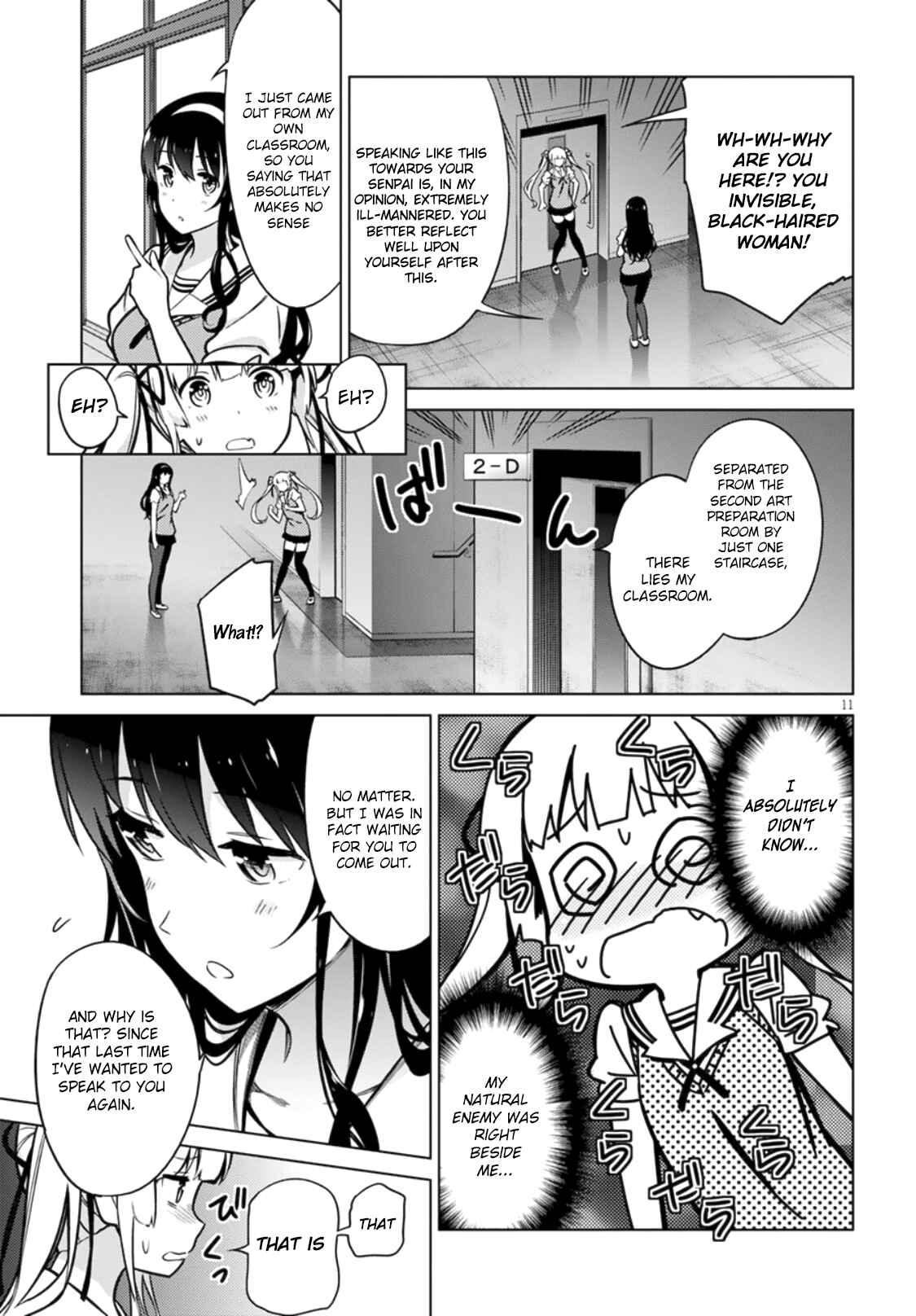 Page 11 Chapter 3 Saenai Kanojo (Heroine) no Sodatekata - Girls Side