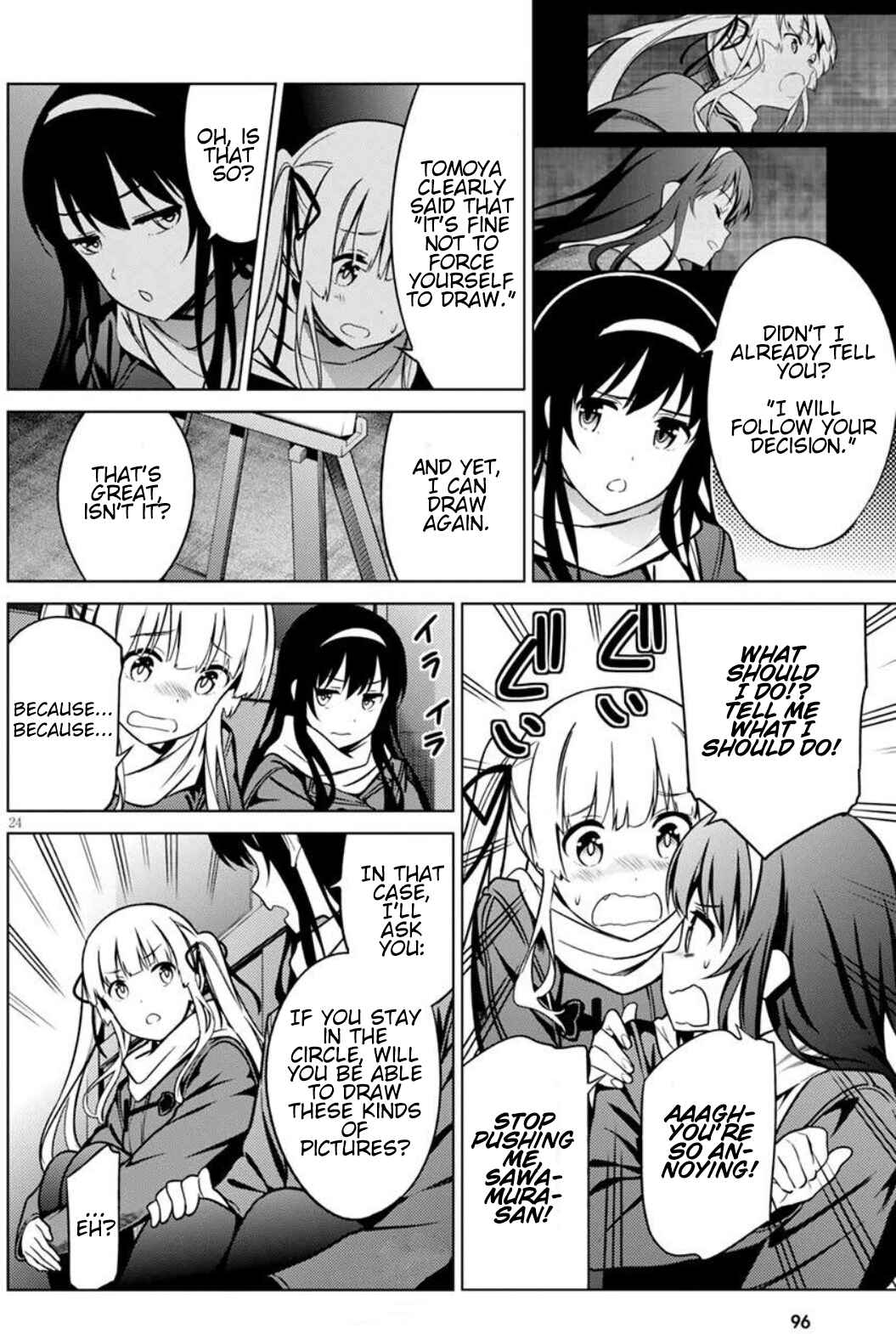 Page 22 Chapter 10 Saenai Kanojo (Heroine) no Sodatekata - Girls Side