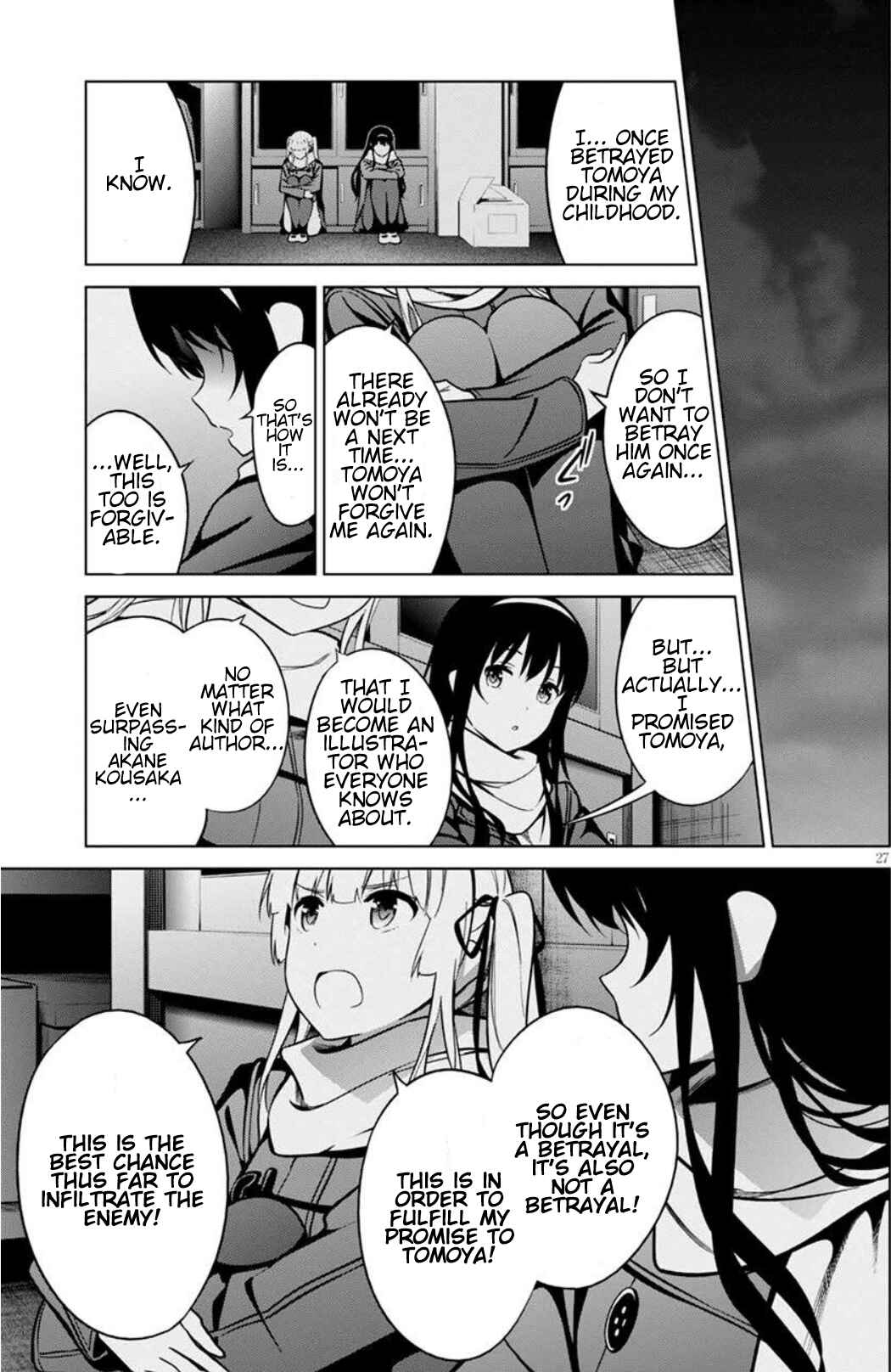 Page 25 Chapter 10 Saenai Kanojo (Heroine) no Sodatekata - Girls Side