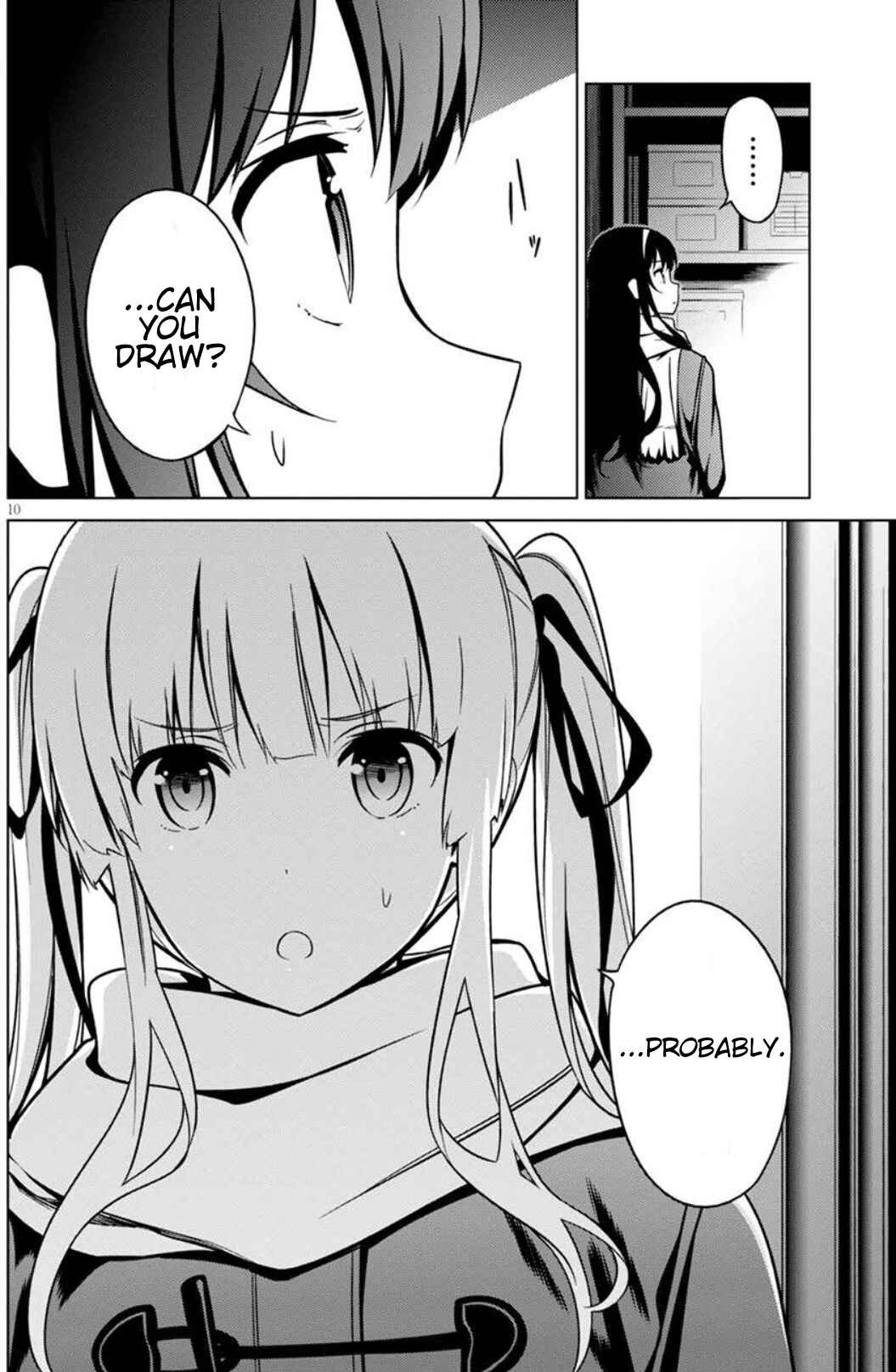 Page 9 Chapter 10 Saenai Kanojo (Heroine) no Sodatekata - Girls Side