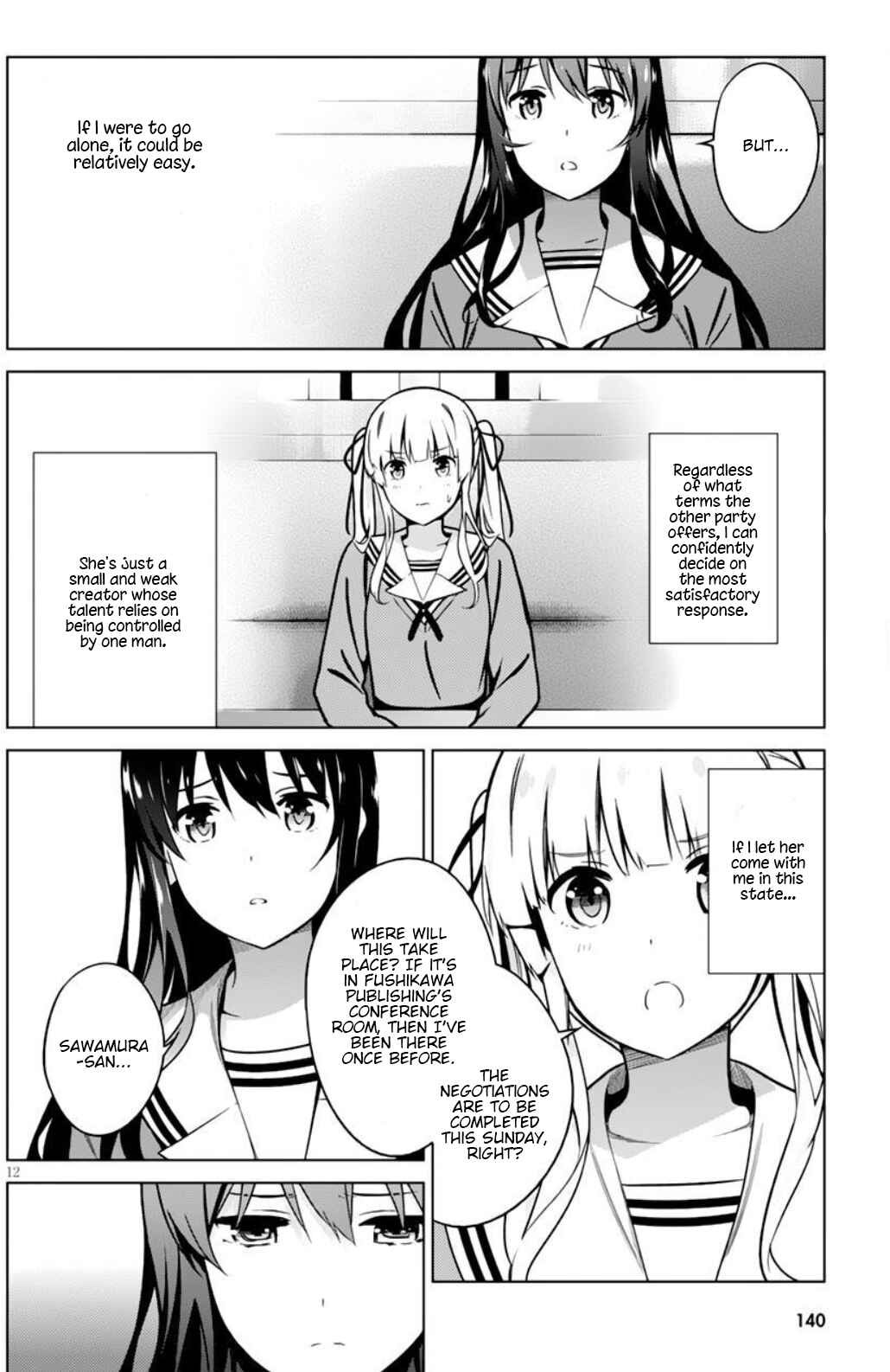 Page 12 Chapter 6 Saenai Kanojo (Heroine) no Sodatekata - Girls Side