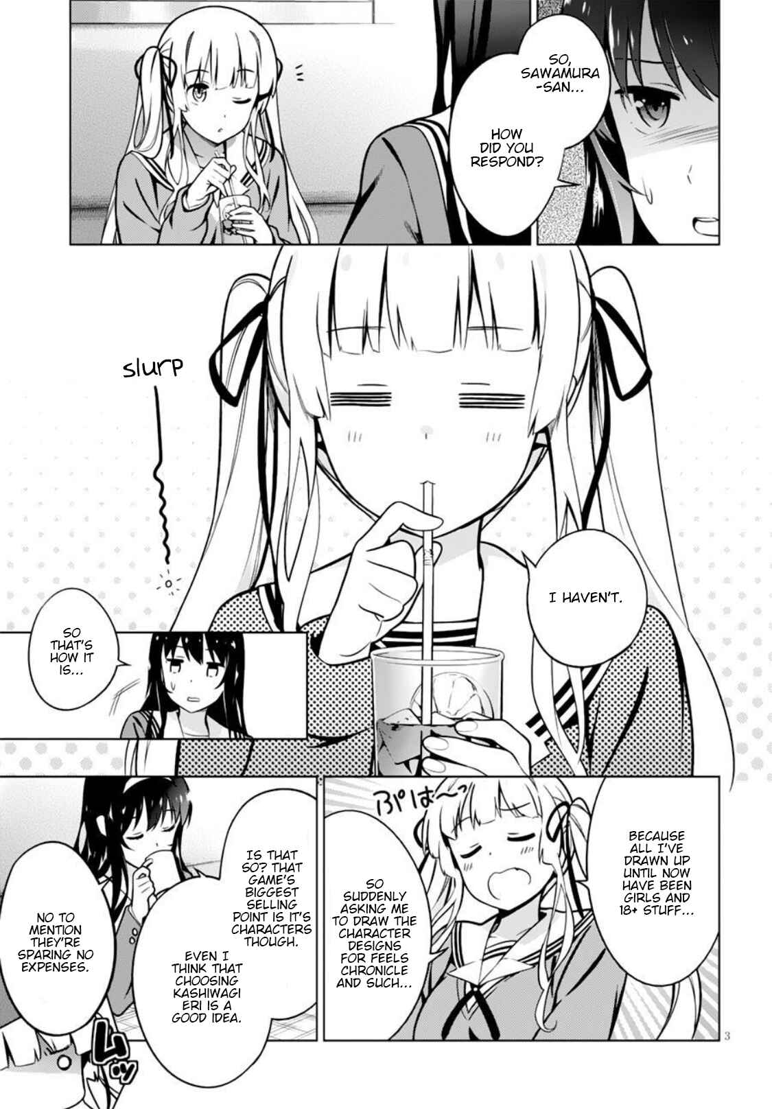 Page 3 Chapter 6 Saenai Kanojo (Heroine) no Sodatekata - Girls Side