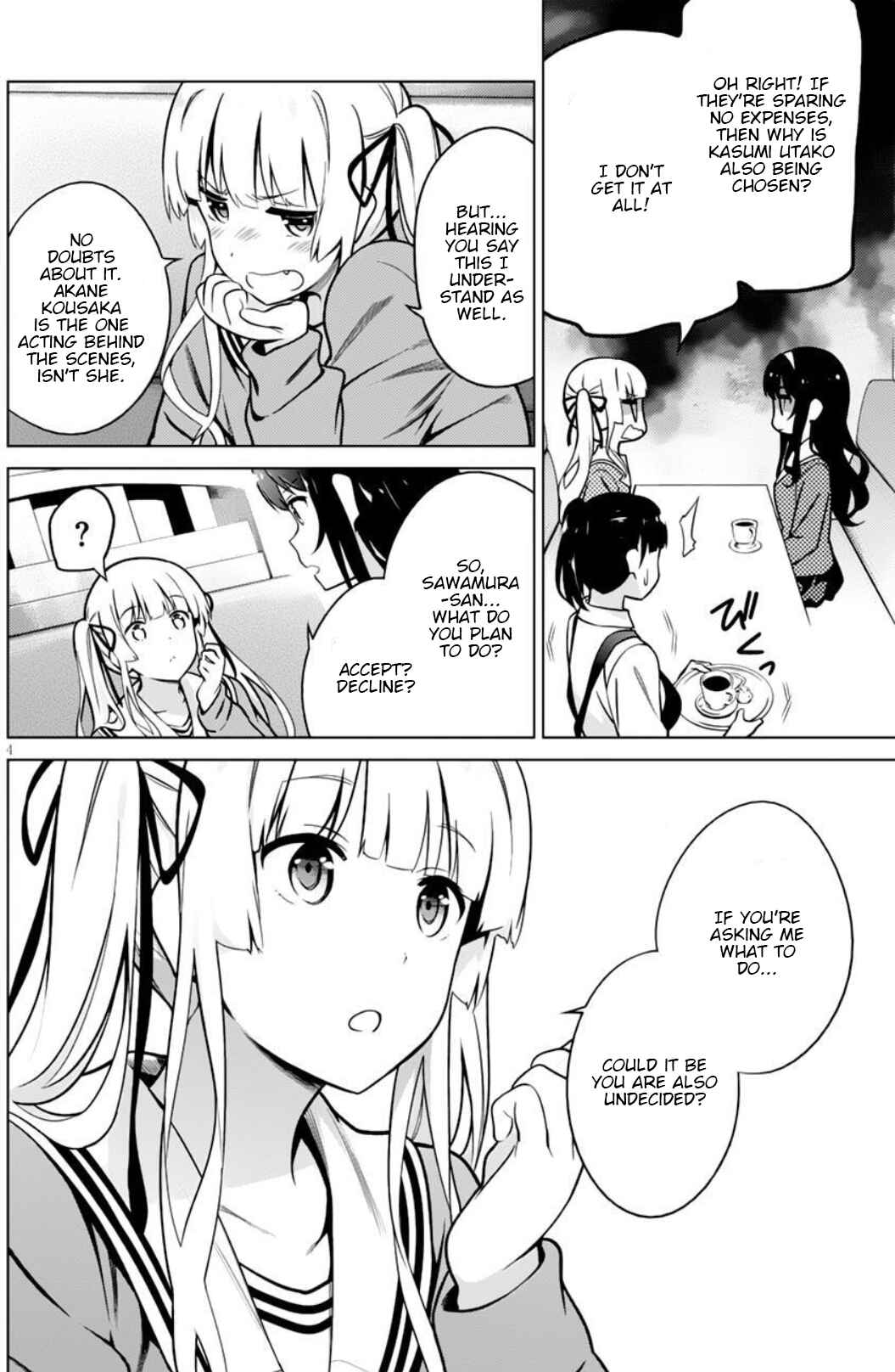 Page 4 Chapter 6 Saenai Kanojo (Heroine) no Sodatekata - Girls Side