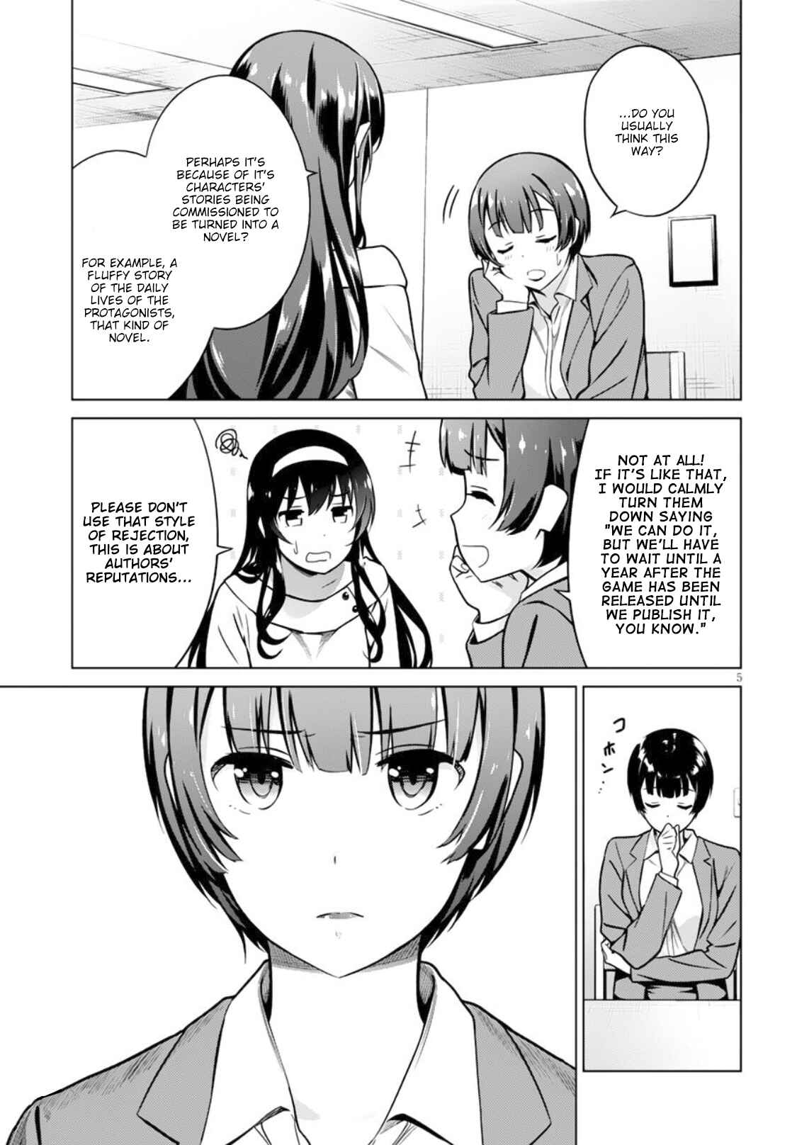 Page 5 Chapter 5 Saenai Kanojo (Heroine) no Sodatekata - Girls Side