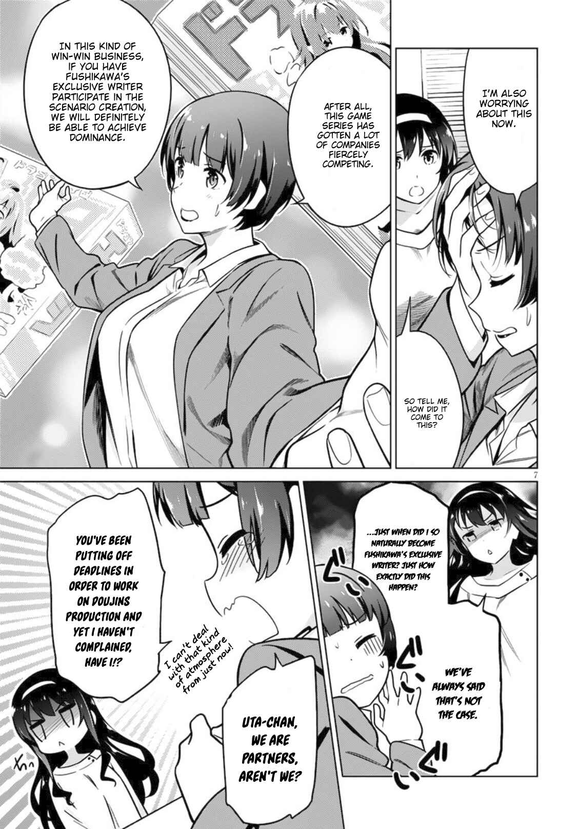 Page 7 Chapter 5 Saenai Kanojo (Heroine) no Sodatekata - Girls Side