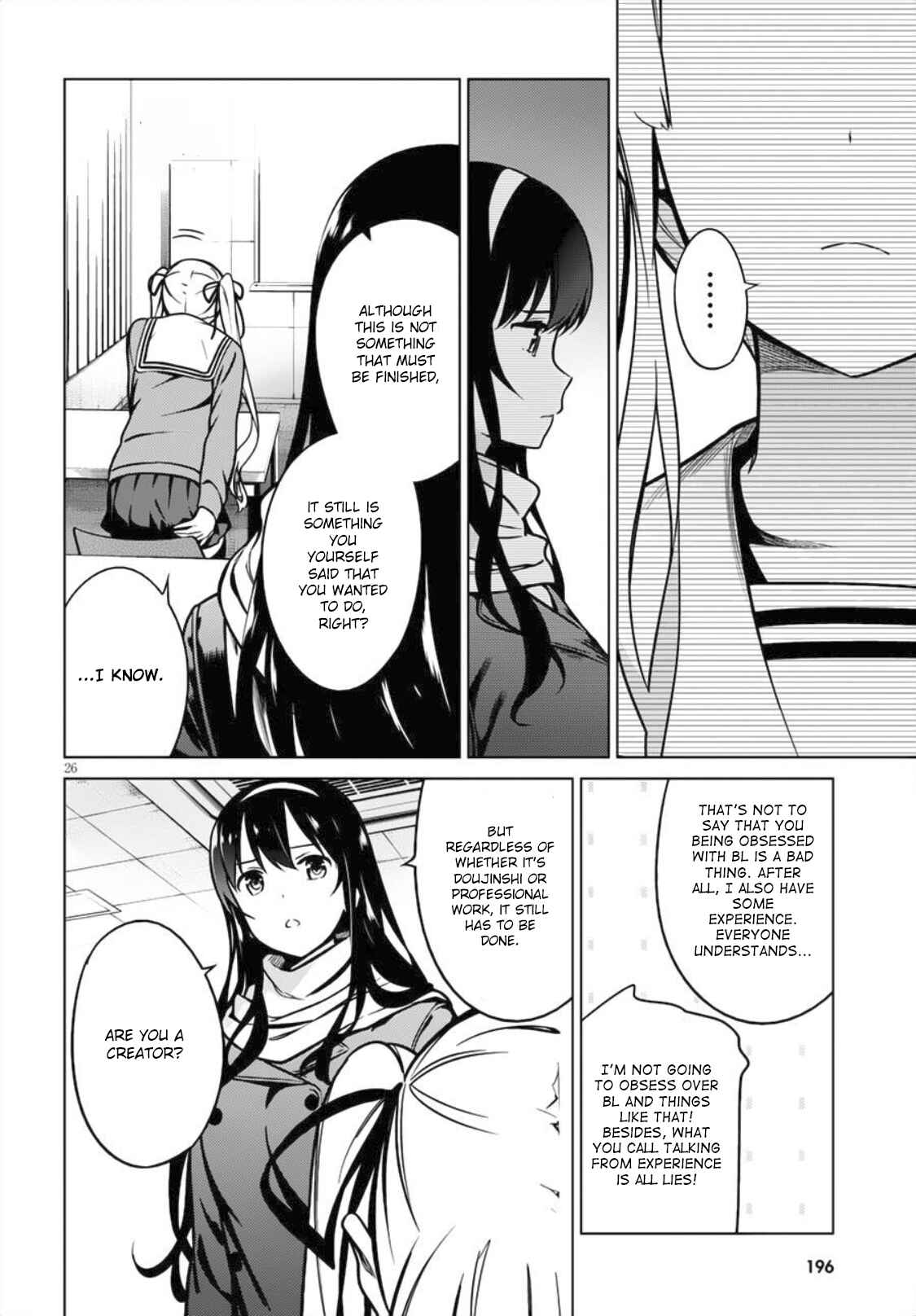 Page 25 Chapter 4 Saenai Kanojo (Heroine) no Sodatekata - Girls Side