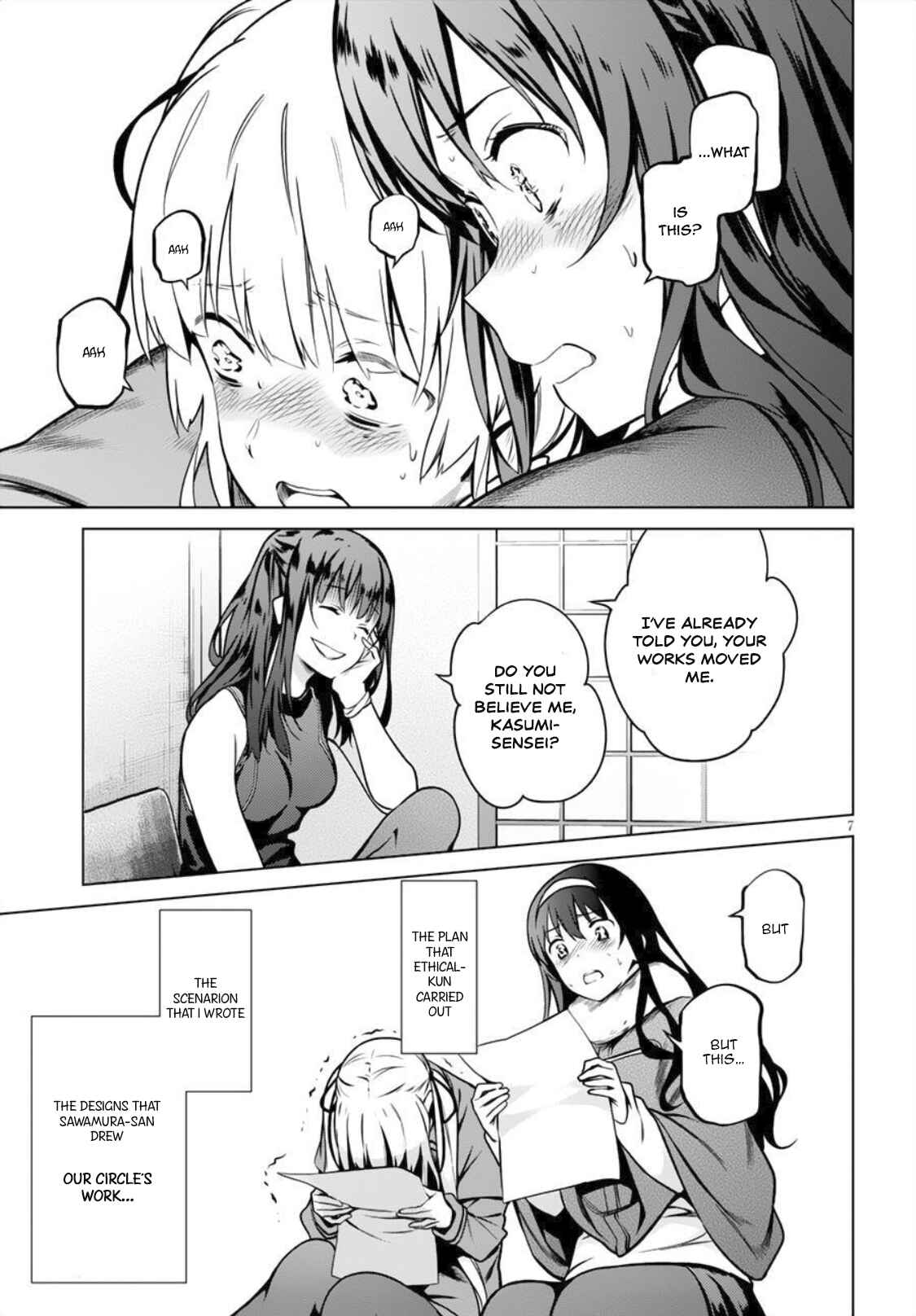 Page 7 Chapter 8 Saenai Kanojo (Heroine) no Sodatekata - Girls Side