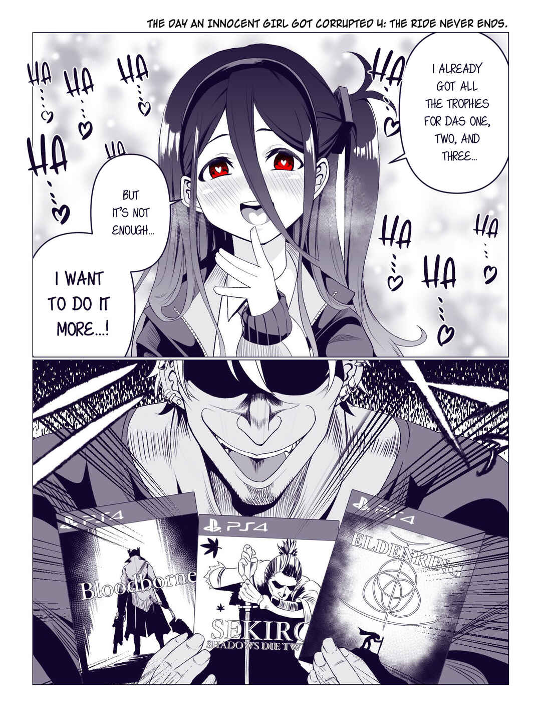 Page 1 Chapter 4 Blue Archive - Muku na Kanojo ga Somerareta Hi (Doujinshi)