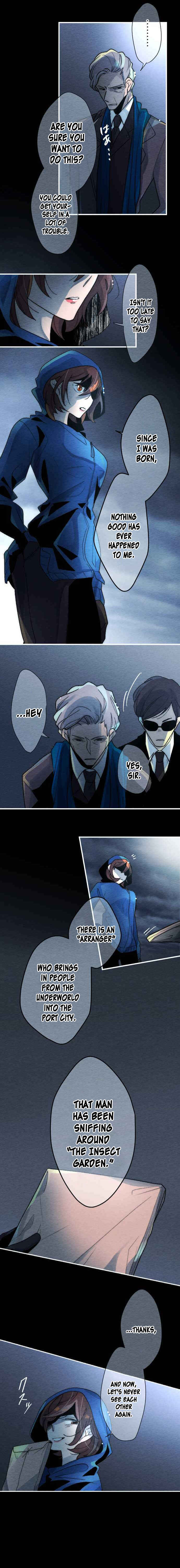Page 5 Chapter 1 Mushiko no Joumae: Bug & Bat