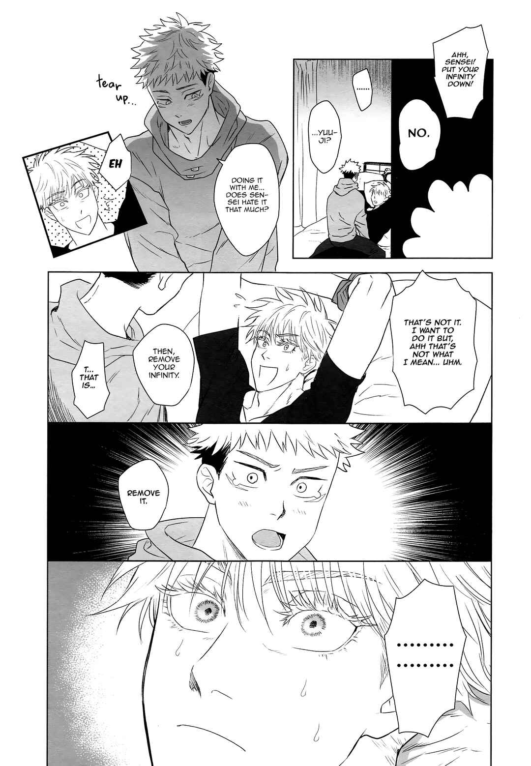 Page 10 Chapter Unknown_d03a Jujutsu Kaisen - WAKARASE (Doujinshi)