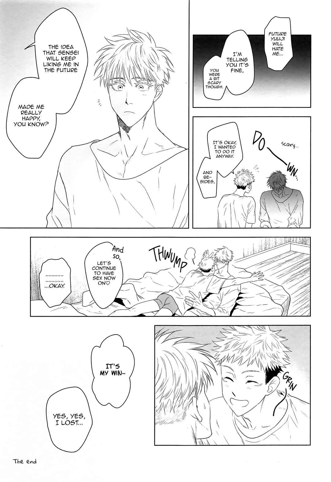 Page 30 Chapter Unknown_d03a Jujutsu Kaisen - WAKARASE (Doujinshi)