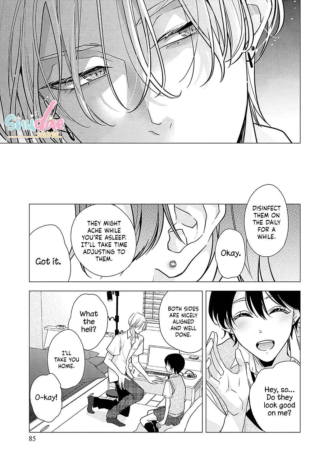 Page 13 Chapter 4 Sumi-iri Osananajimi no Sokubaku ga Tsurai
