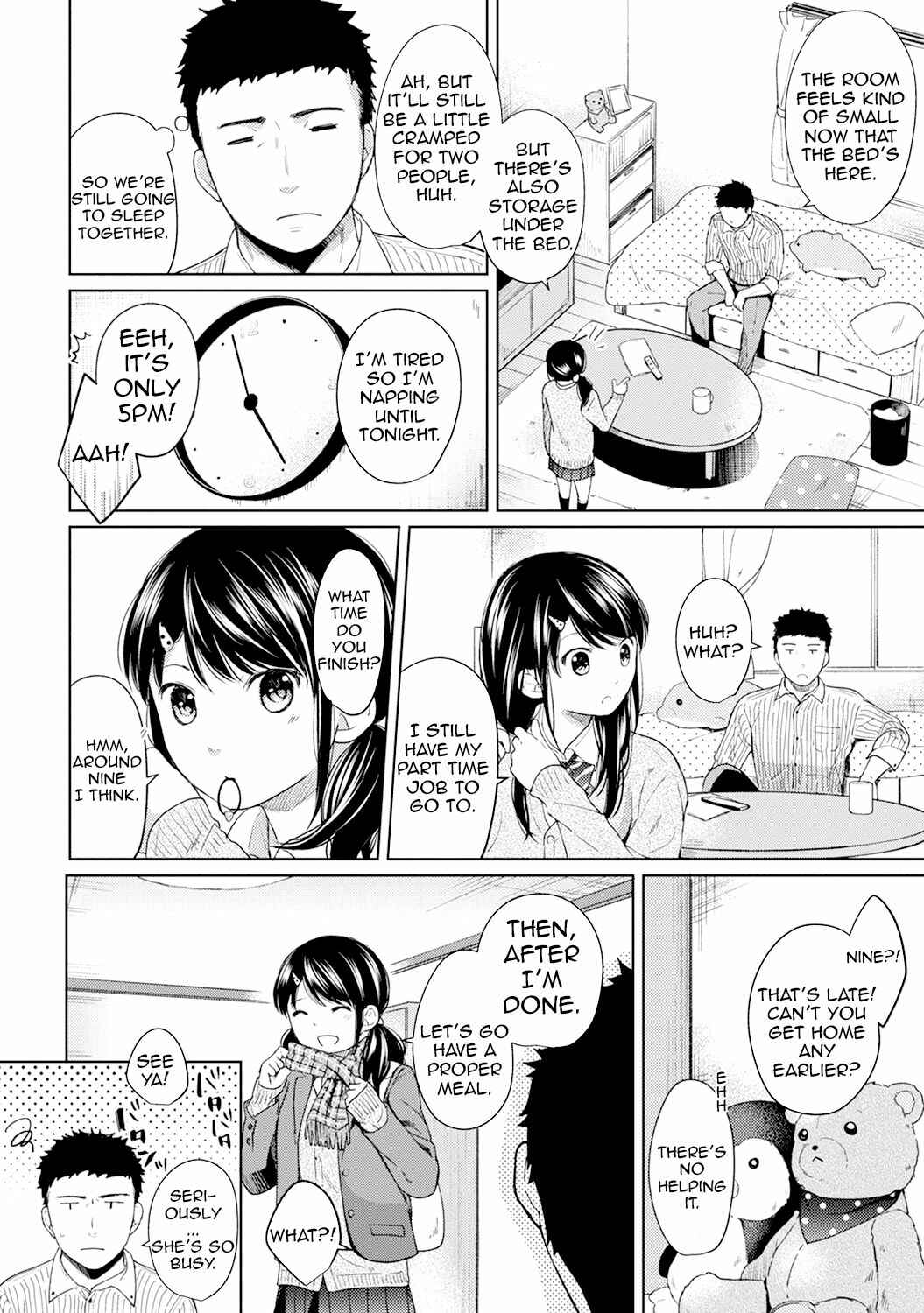 Page 3 Chapter 6 1LDK+JK Ikinari Doukyo? Micchaku!? Hatsu Ecchi!!?