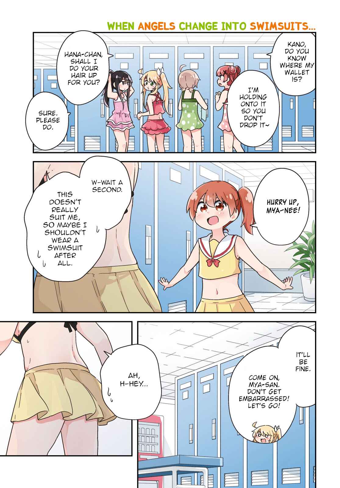 Page 1 Chapter 94 Watashi ni Tenshi ga Maiorita!