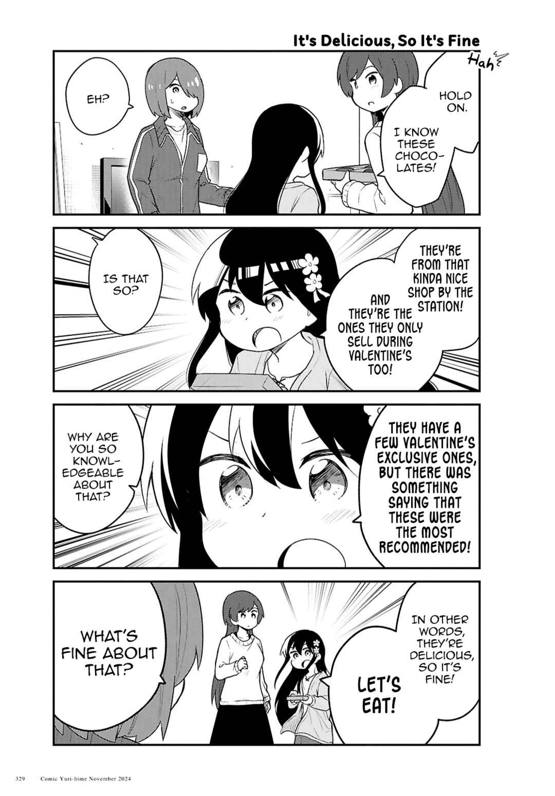 Page 11 Chapter 124 Watashi ni Tenshi ga Maiorita!