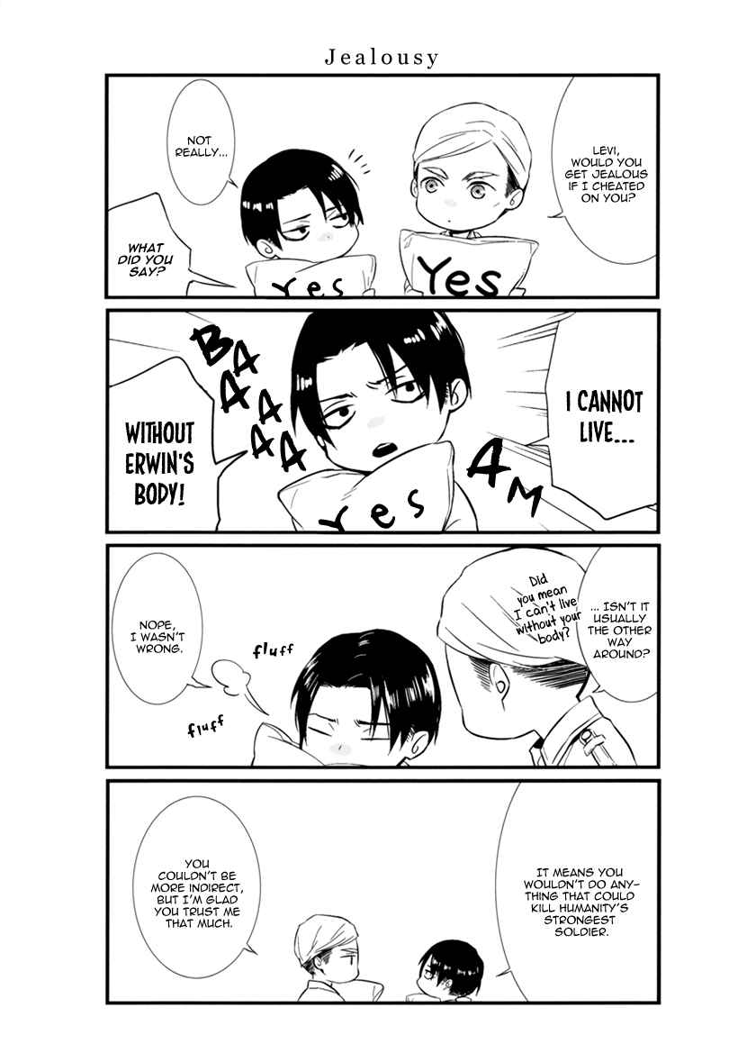 Page 16 Chapter Unknown_514f Shingeki no Kyojin - Jealousy (Doujinshi)