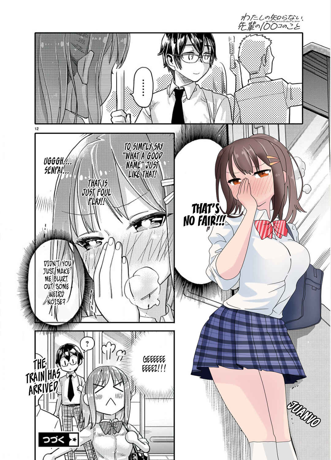Page 12 Chapter 4 100 Things I Didn’t Know About My Senpai