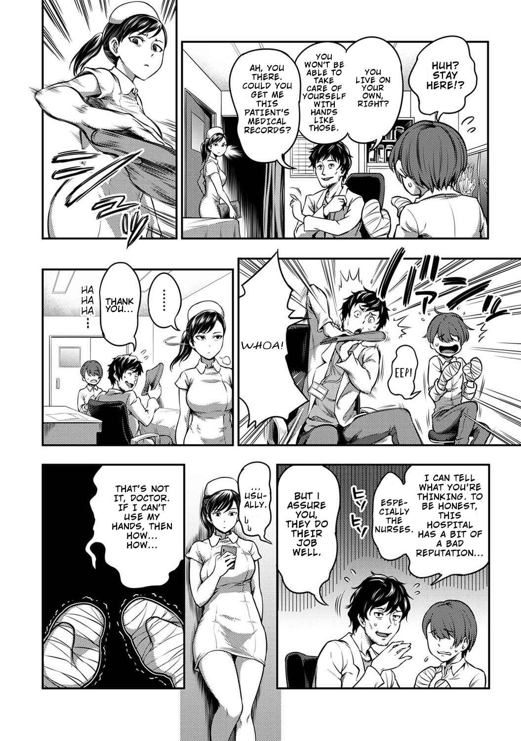 Page 3 Chapter 1.1 Sakusei Byoutou ~Seikaku Saiaku no Nurse shika Inai Byouin de Shasei Kanri Seikatsu~