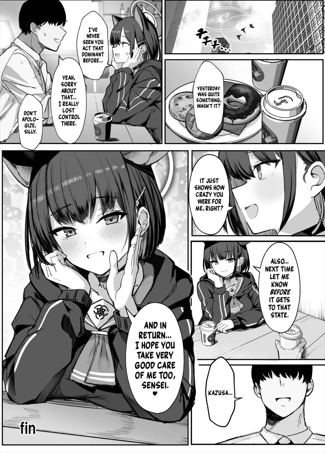 Page 24 Chapter Unknown_a844 Blue Archive - Kazusa to Houkago Mizugi Ecchi (Doujinshi)