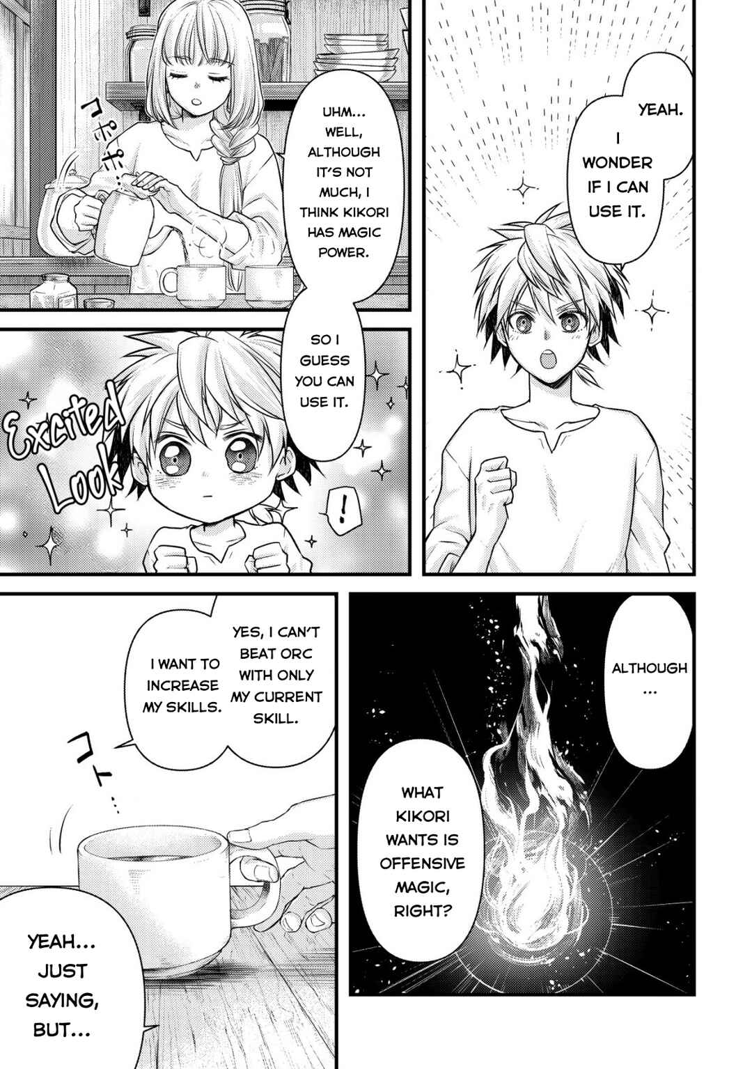Page 13 Chapter 7 Kikori no Isekai Tan ~Tensei shita Shounen wa, Ono 1-pon de Nariagaru~