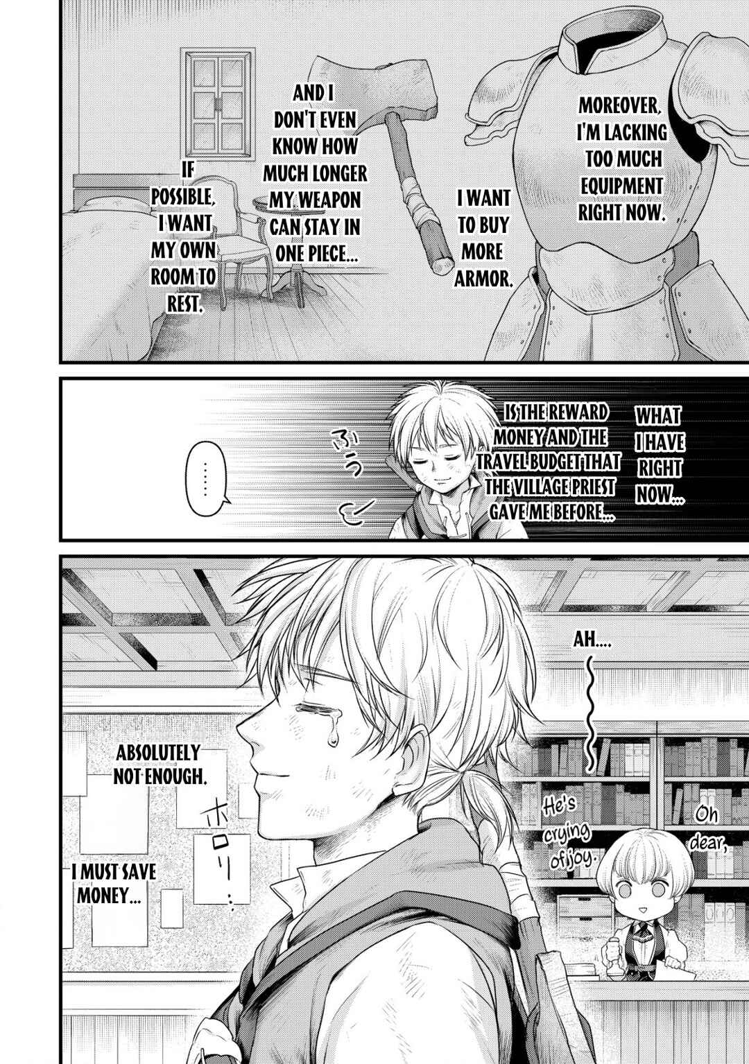 Page 4 Chapter 2 Kikori no Isekai Tan ~Tensei shita Shounen wa, Ono 1-pon de Nariagaru~