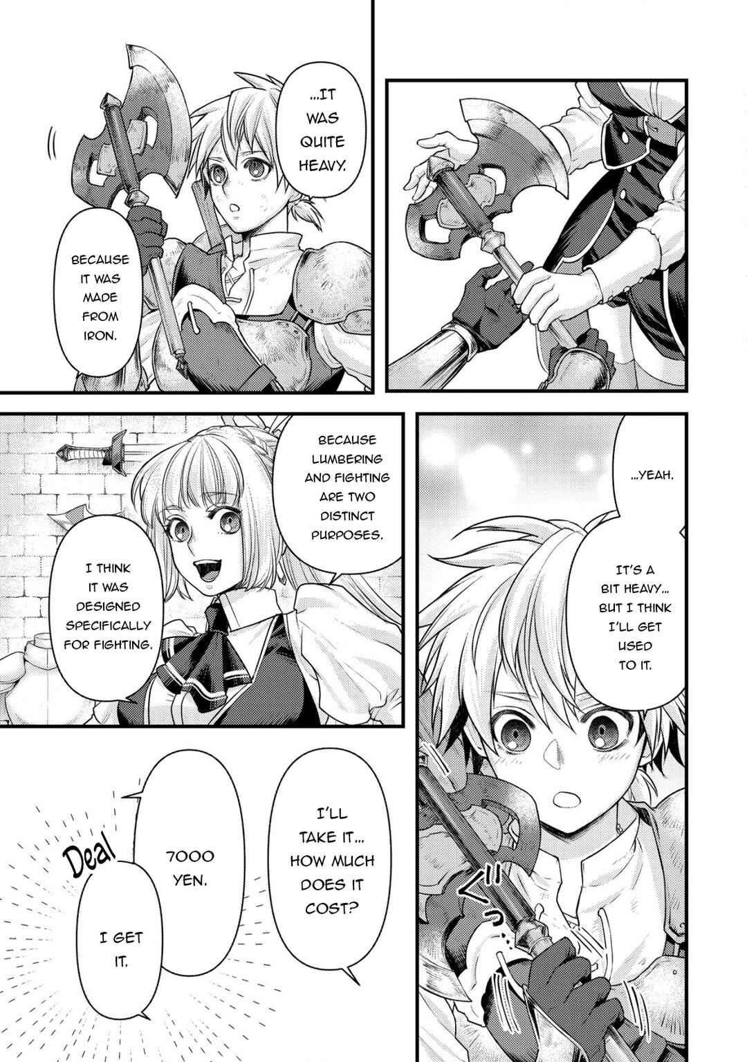 Page 15 Chapter 6 Kikori no Isekai Tan ~Tensei shita Shounen wa, Ono 1-pon de Nariagaru~