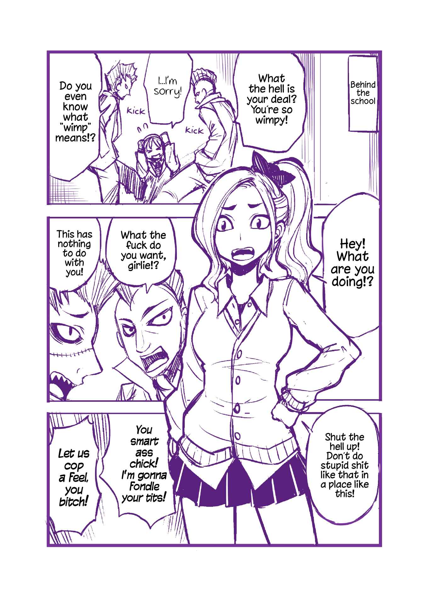 Page 2 Chapter 1 A Cute Guy
