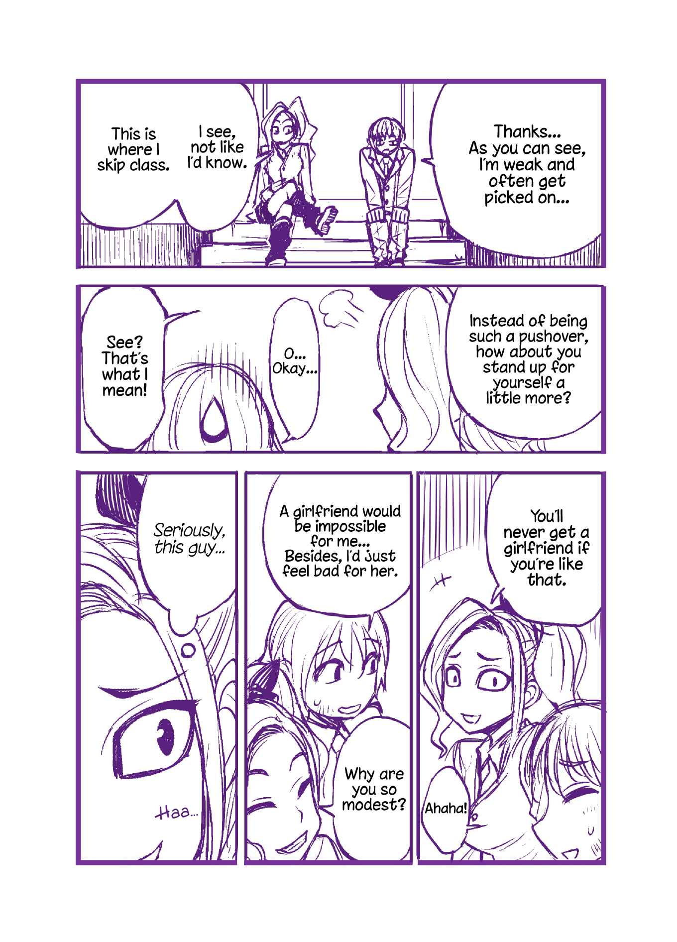 Page 4 Chapter 1 A Cute Guy