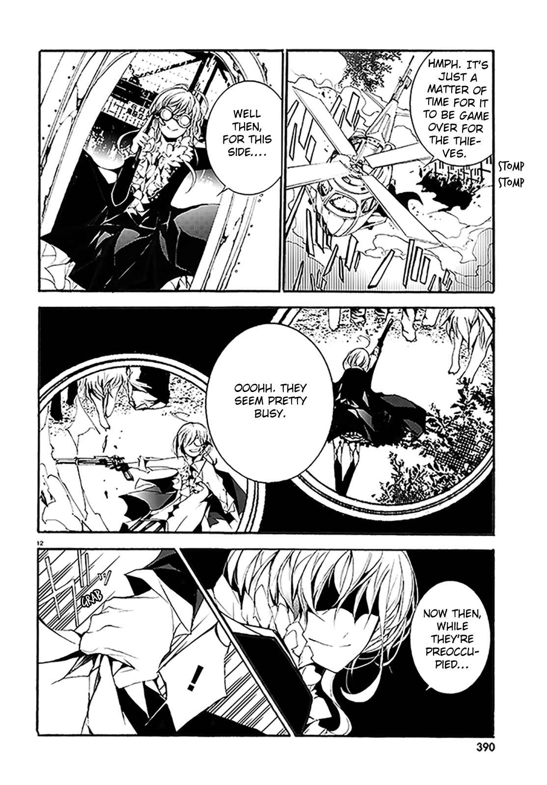 Page 14 Chapter 7 Dorobou Night Trick