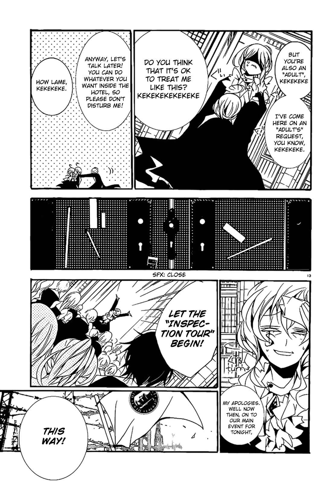 Page 15 Chapter 5 Dorobou Night Trick