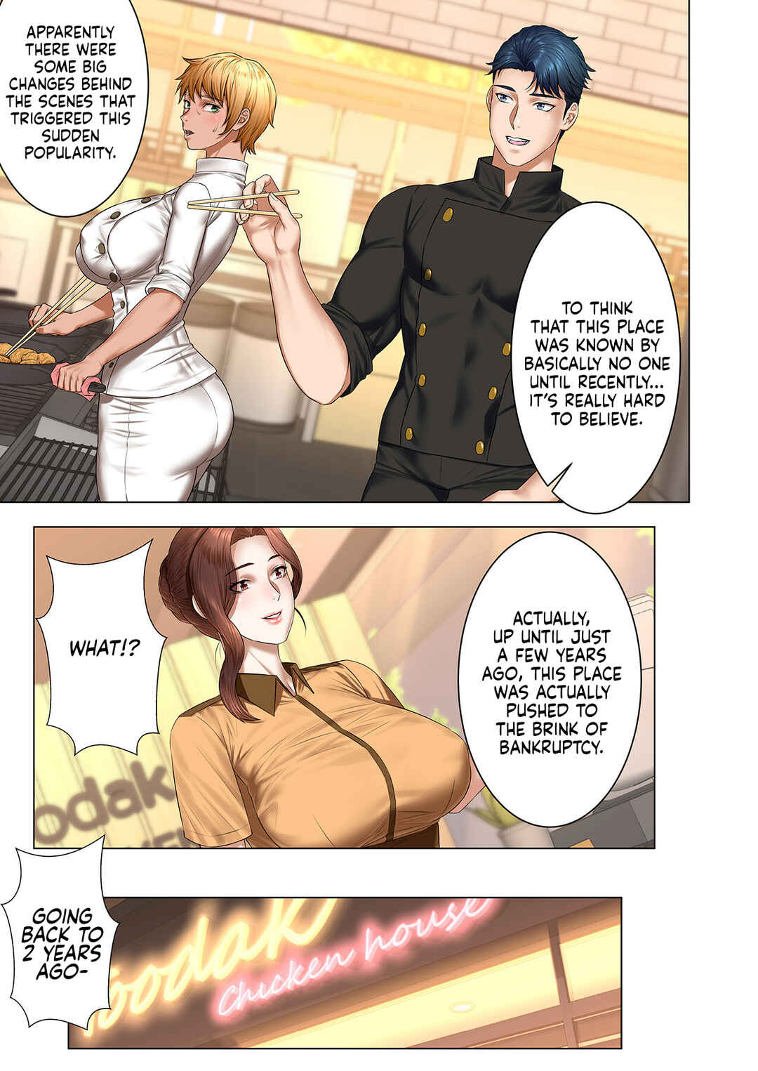 Page 6 Chapter 1 Umai Mise: Bijin Owner Shimai to Yaritsutsu Tsuburekake no Izakaya wo Ore ga Tatenaosu