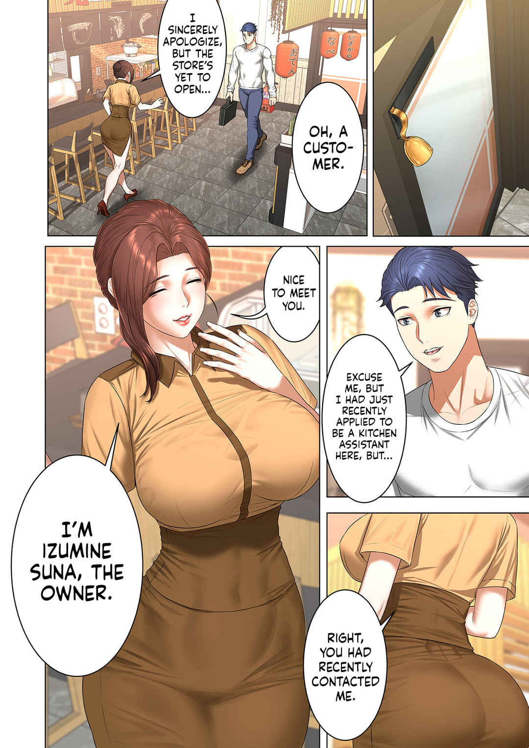 Page 9 Chapter 1 Umai Mise: Bijin Owner Shimai to Yaritsutsu Tsuburekake no Izakaya wo Ore ga Tatenaosu